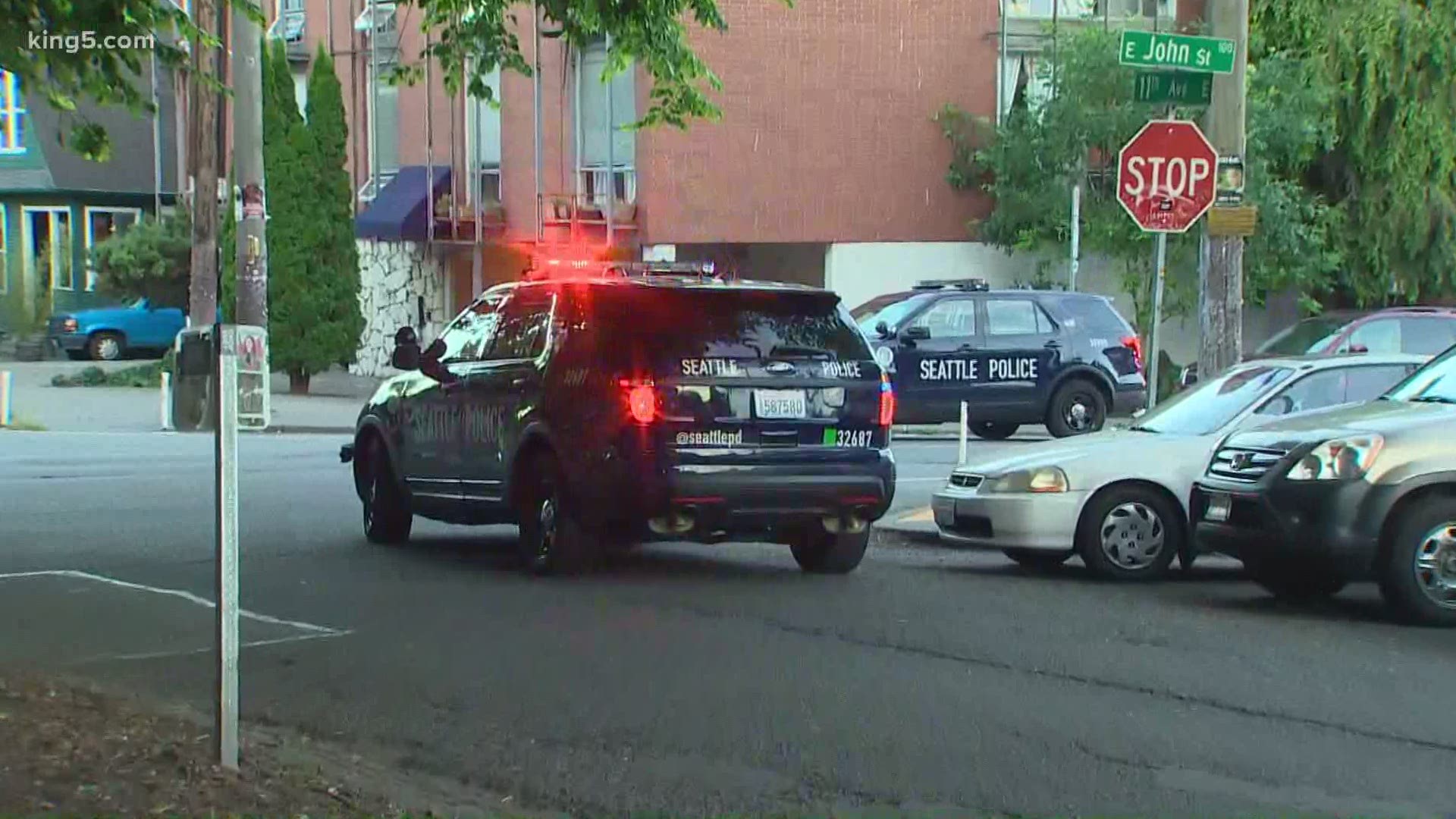 The victim made contact with the police about a block away from the organized protest zone CHOP.