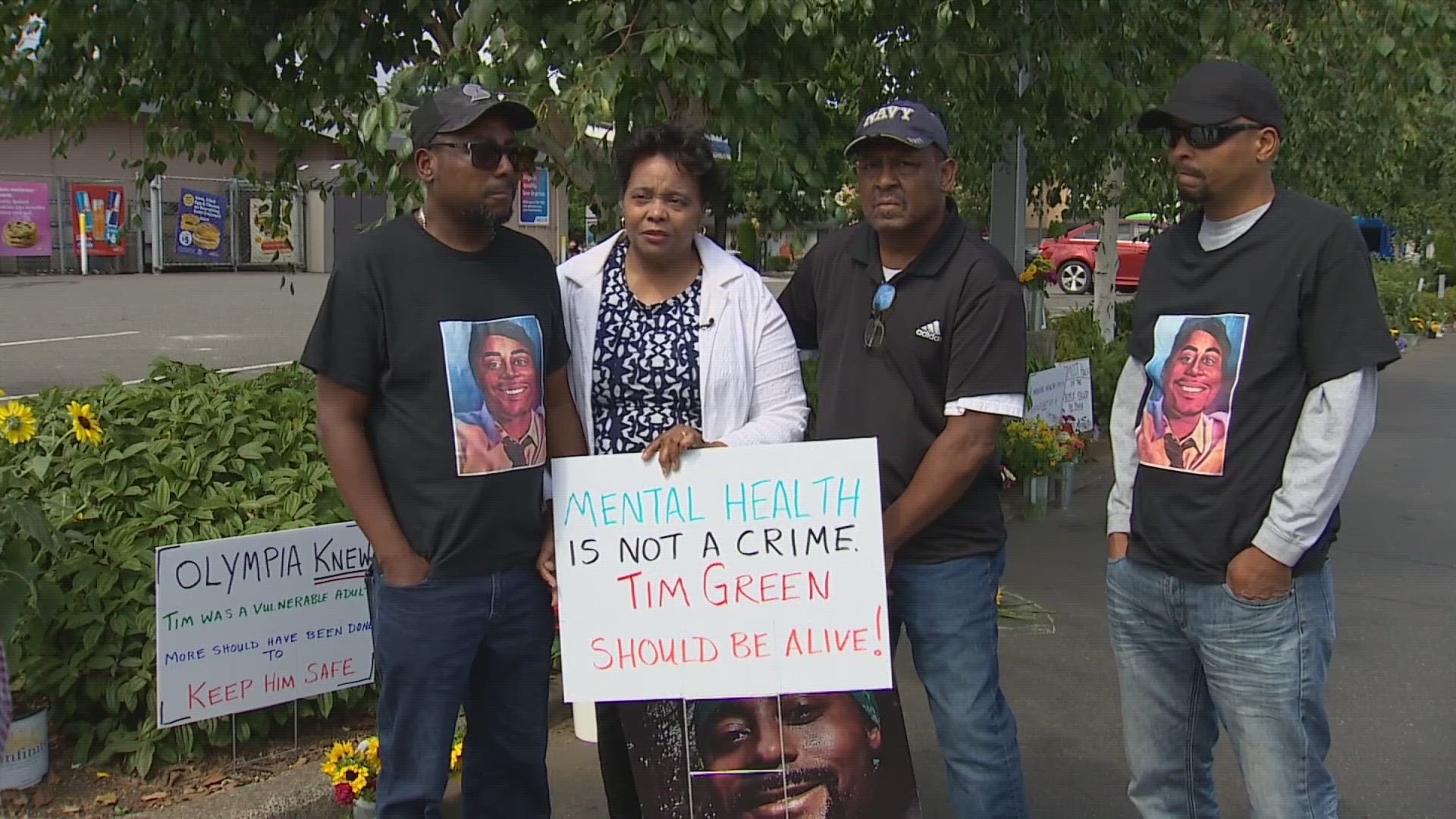 The family of Tim Green, a man killed by Olympia police in 2022, is still waiting for investigation results and for change in how people in crisis are treated.