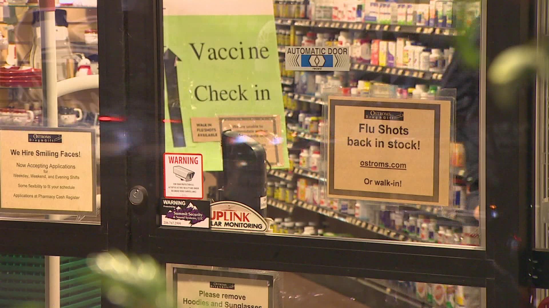 Local healthcare workers told KING 5 Thursday that ahead of Christmas, demand is now rising for immunizations to protect against such viruses.