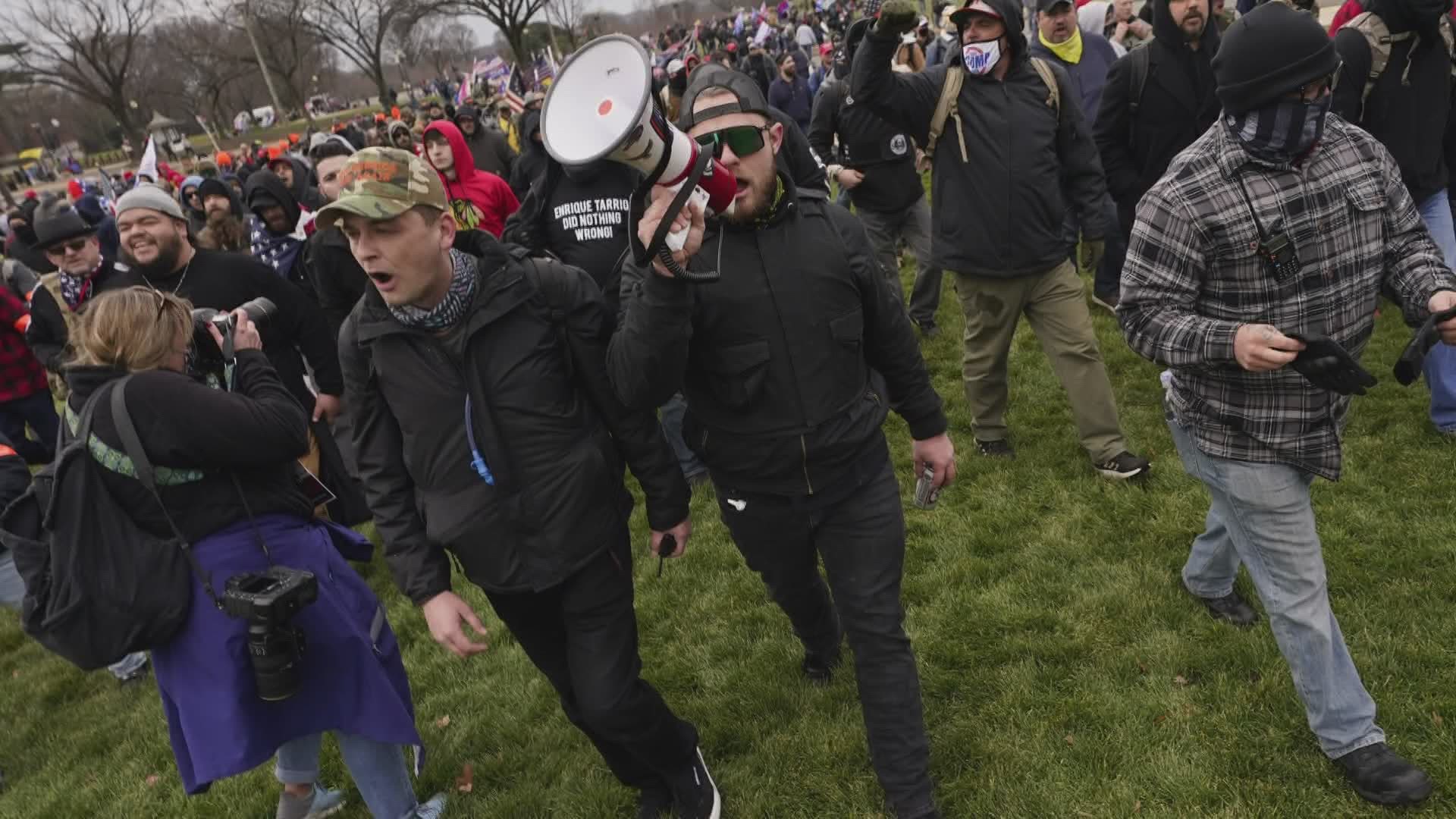 New documents allege Ethan Nordean of Auburn, Wash. was in charge of Proud Boys who stormed the U.S. Capitol.