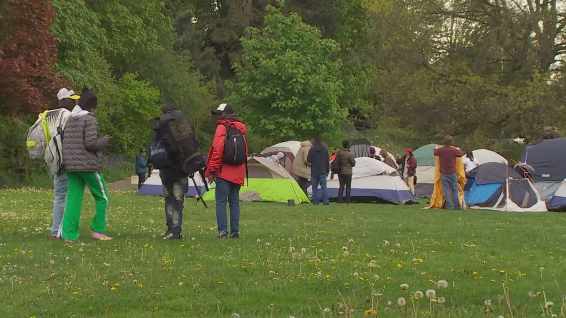 Over 100 Asylum Seekers Forced Out Of Kent Hotel, Now In Encampment In 