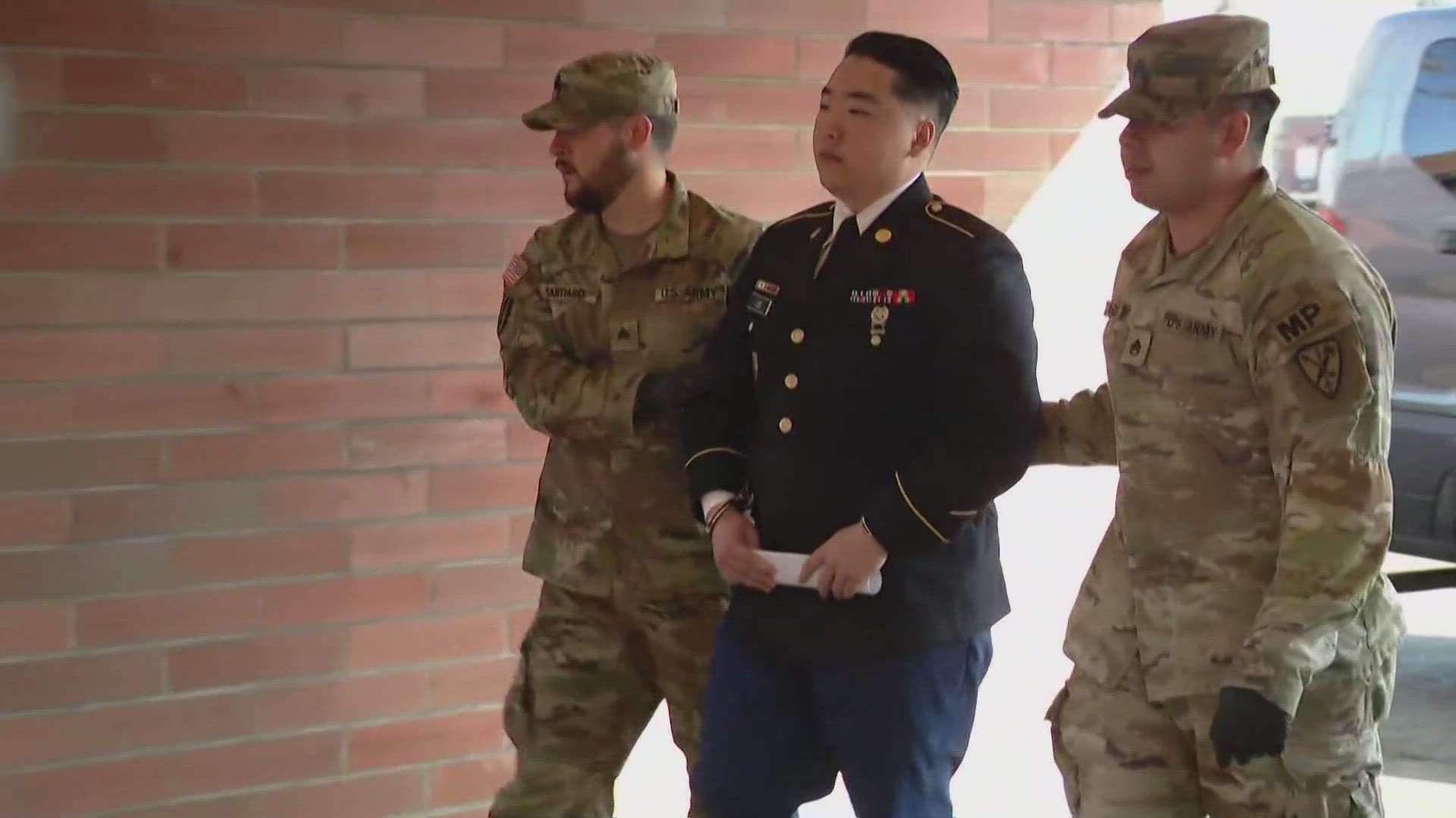 Private Jonathan Lee was sentenced Wednesday for the 2024 murder of a cab driver in Tukwila.