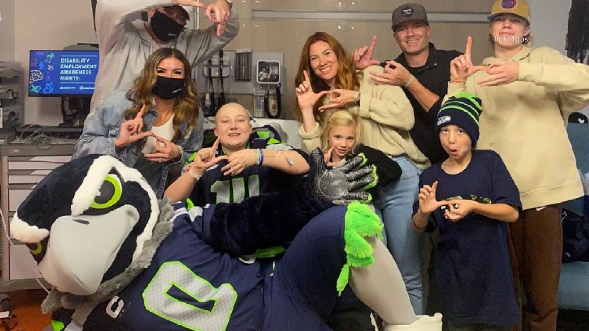 As the Seahawks enter a new season, one of the team's biggest fans is also starting a new chapter in his recovery from Leukemia.
