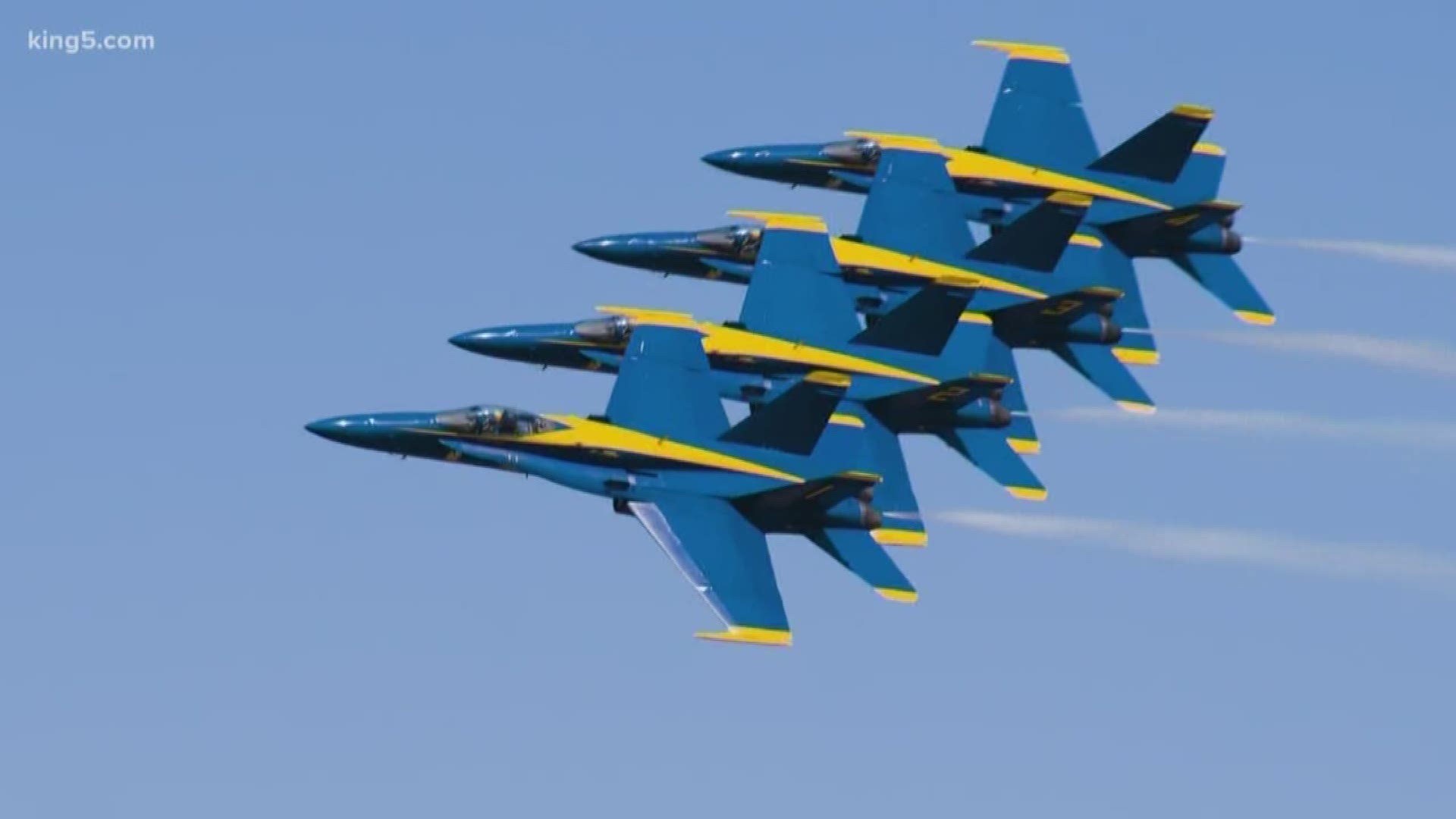 The elite pilots are in town to celebrate the 70th anniversary of Seafair in Seattle.