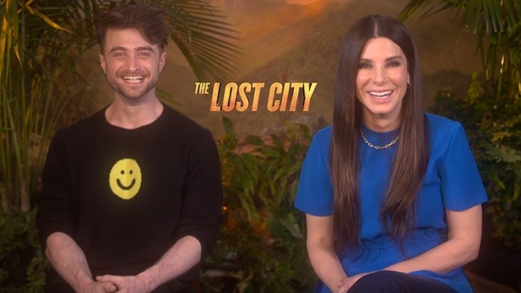 Sandra Bullock and Daniel Radcliffe learned a hard lesson about cheese while making 'The Lost City'