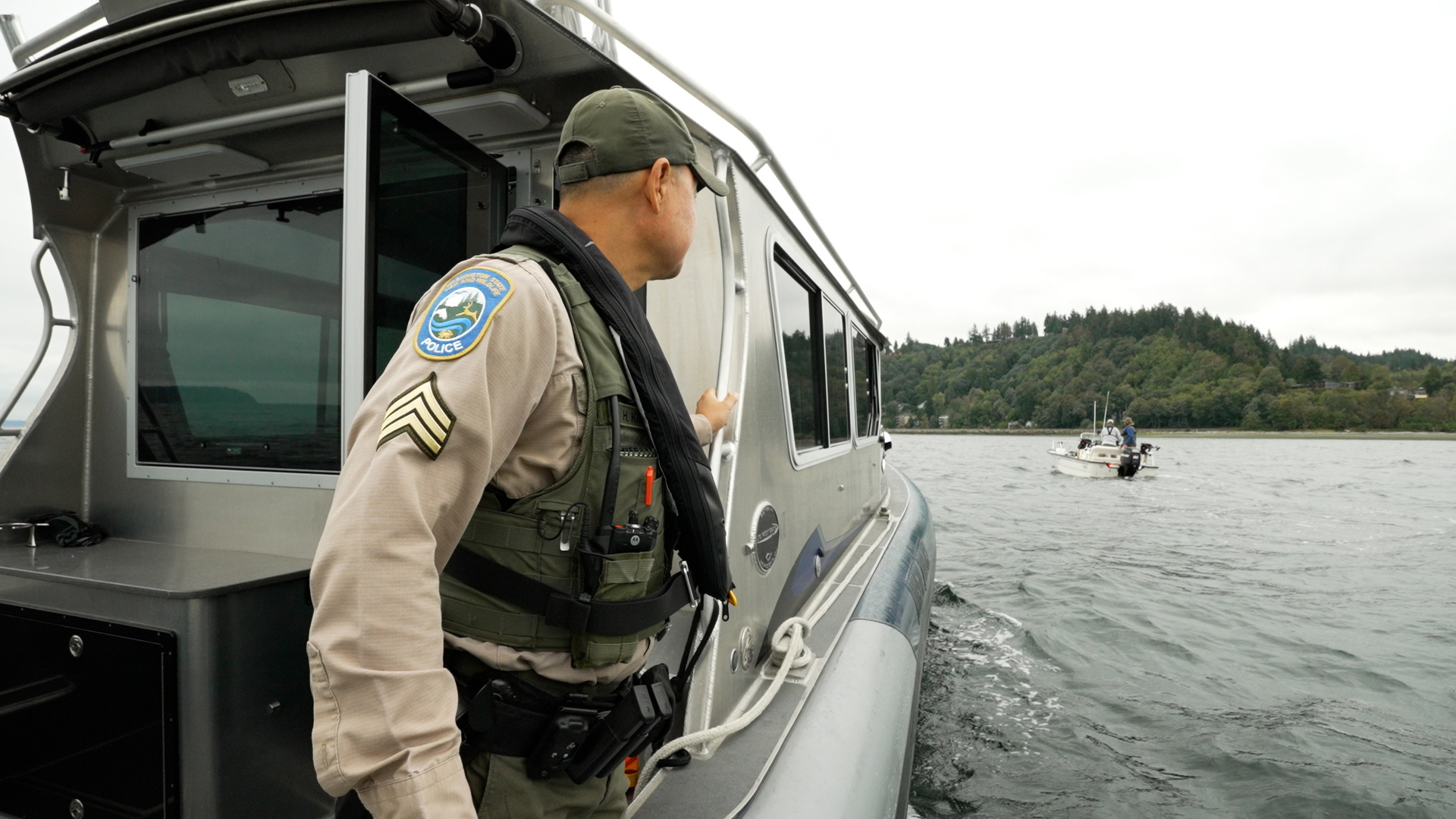 See a day in the life of a Washington Department of Fish and Wildlife Sergeant. #k5evening