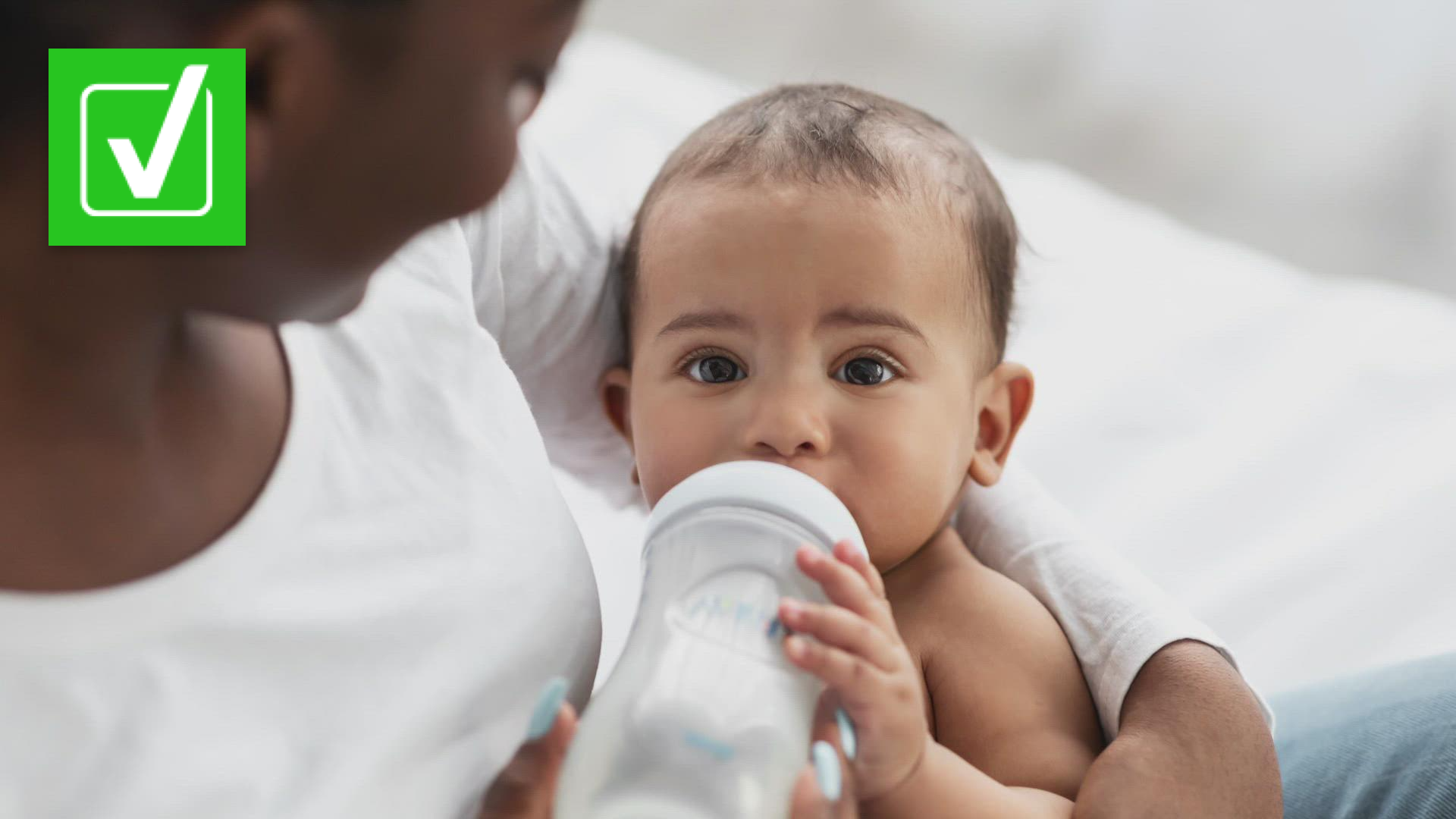 A data analysis company said it found baby formula stock shortages hit 30% in Washington this month