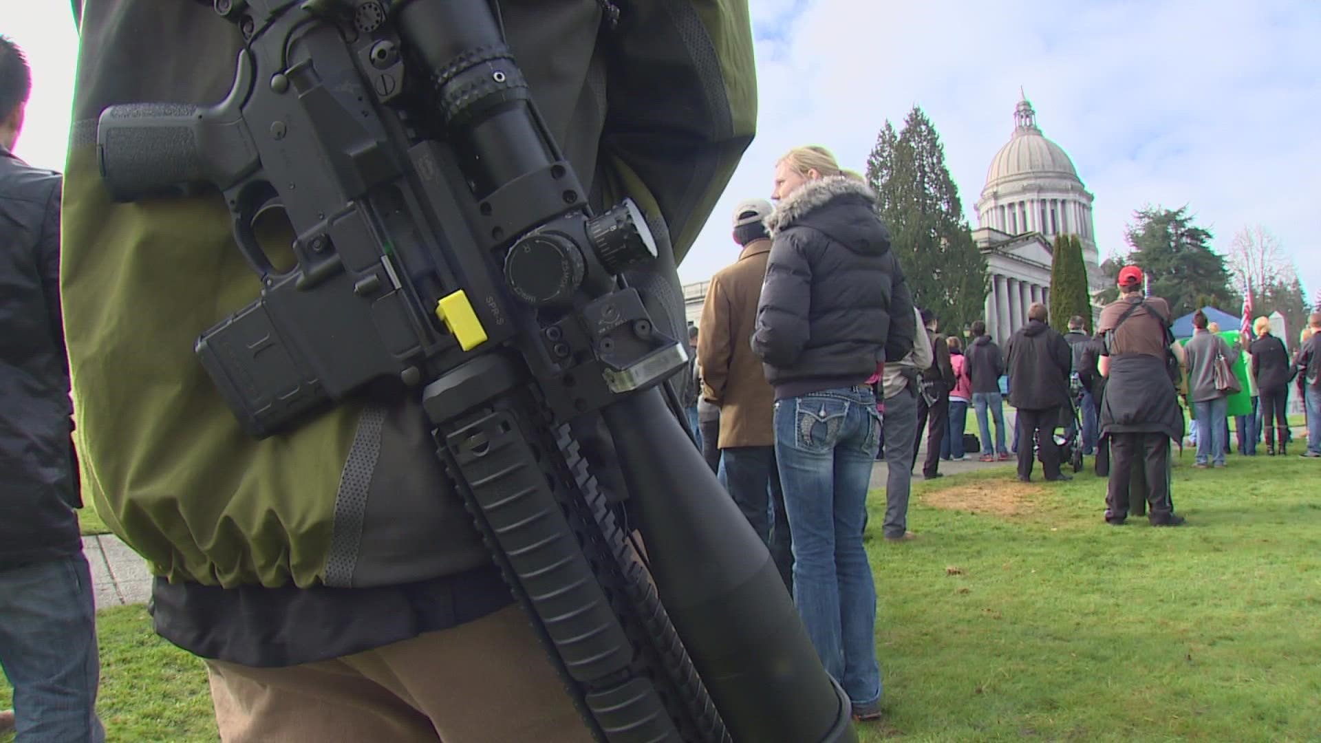 The bill would ban the manufacturing, import, distribution or sale of high capacity magazines in Washington state