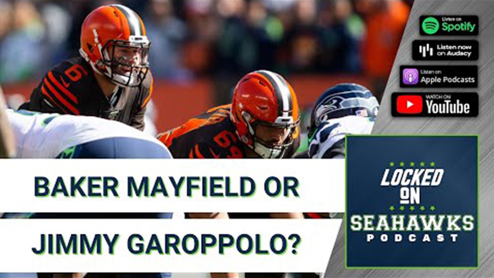 While Drew Lock and Geno Smith have engaged in an intense quarterback competition, the Seahawks continue to be linked to veterans Baker Mayfield and Jimmy Garoppolo