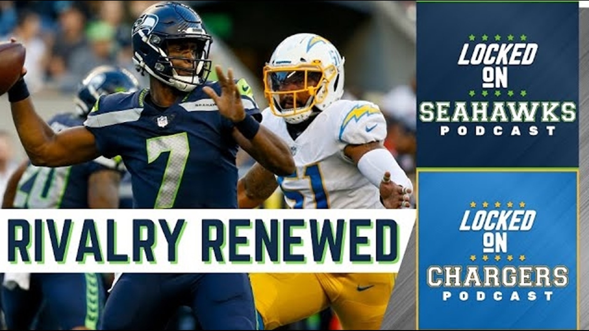 Locked On Seahawks host Corbin Smith and Locked On Chargers host Daniel Wade break down key story lines heading into the contest.