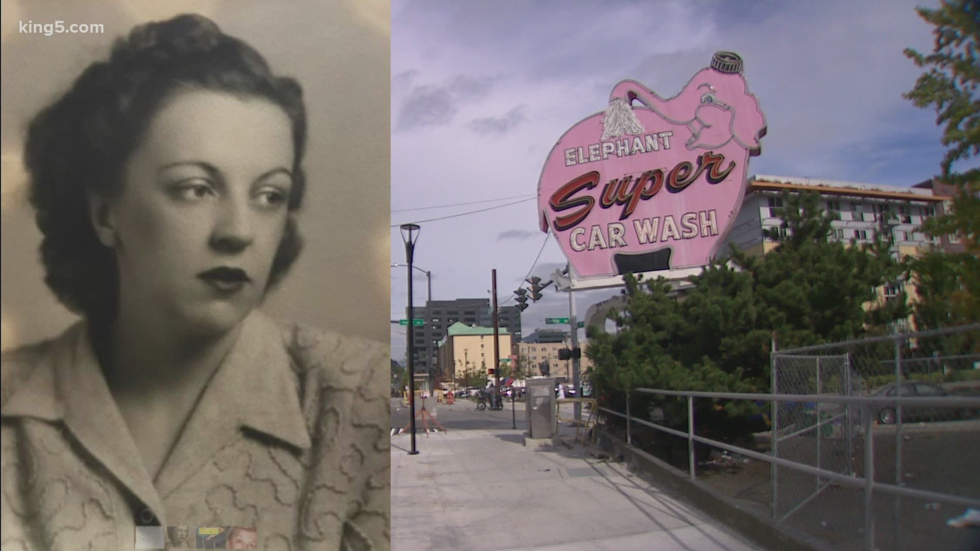 "These are the signs that define who we are," said Historian Brad Holden, on Seattle's iconic pink Elephant Car Wash closing down.