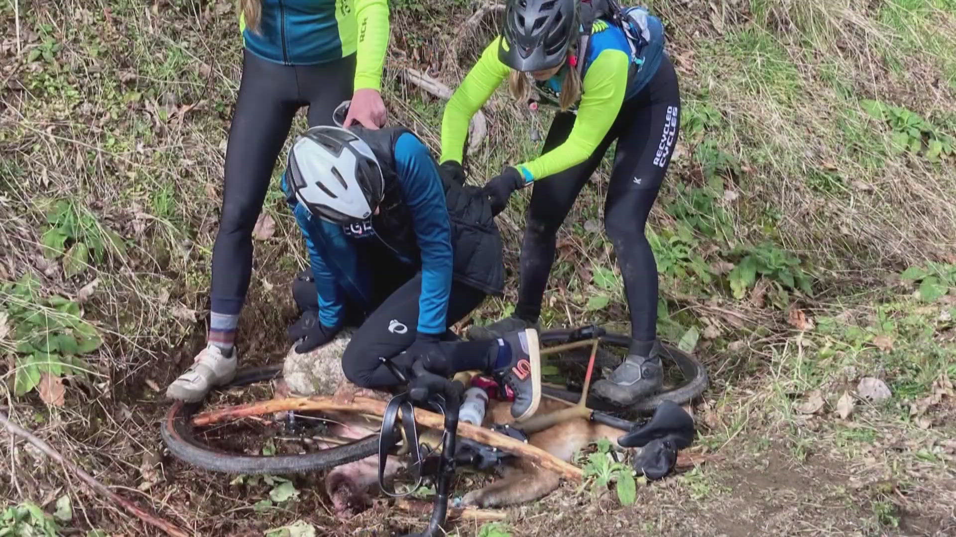 The group of cyclists, who were attacked on Feb. 17 near Snoqualmie, are being recognized for "acts of extraordinary heroism."