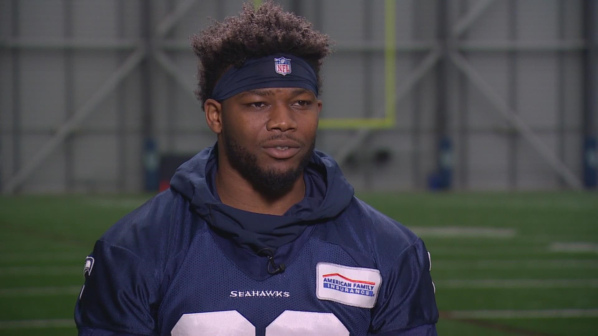 Seahawks running back Rashaad Penny sits down with Paul Silvi to talk the offseason, battling injuries, and his work with the 2 Cents Foundation.