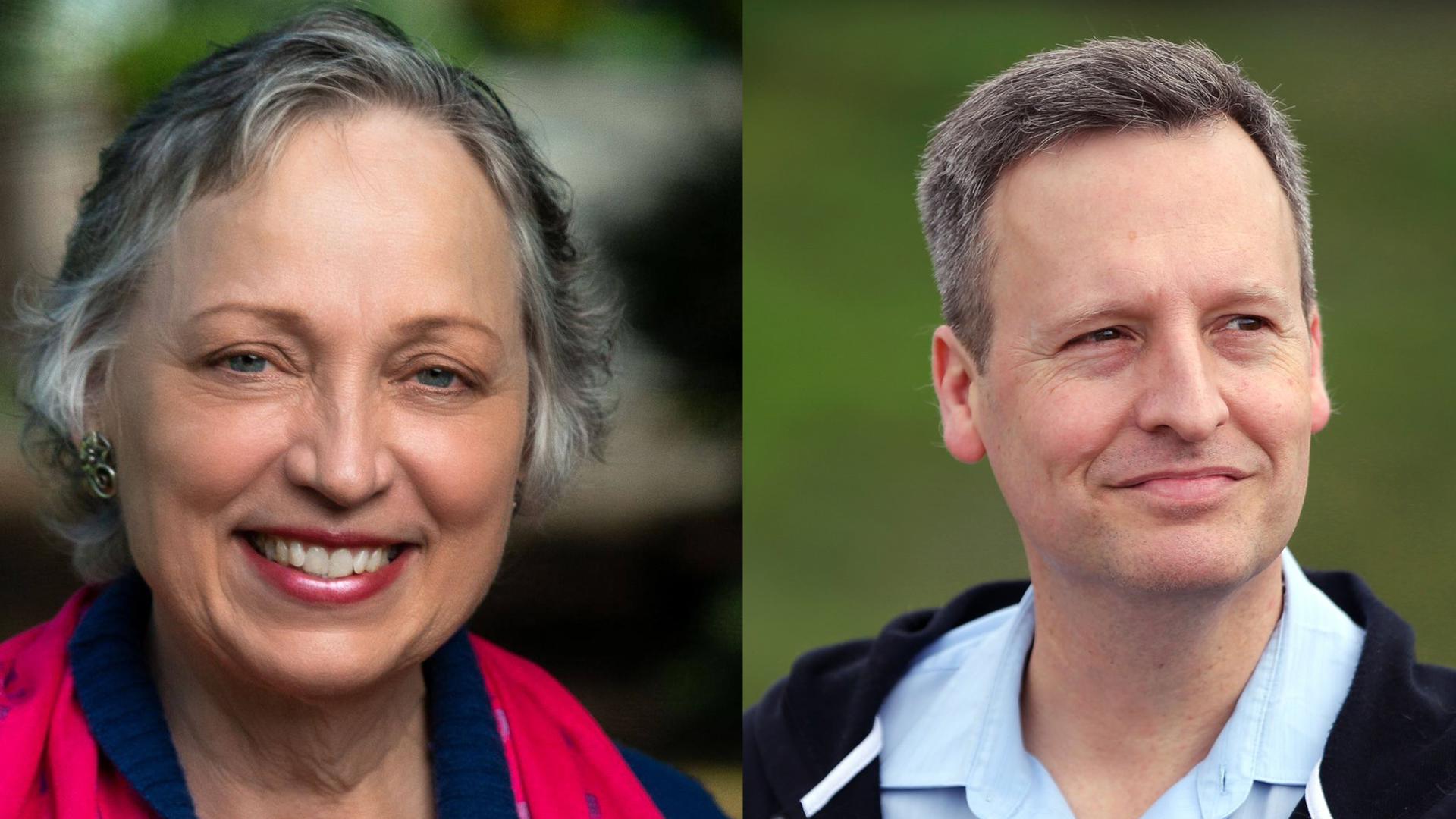 In the Washington state public lands commissioner race, Democrat Dave Upthegrove leads by a thin margin over Republican Sue Kuehl Pederson.