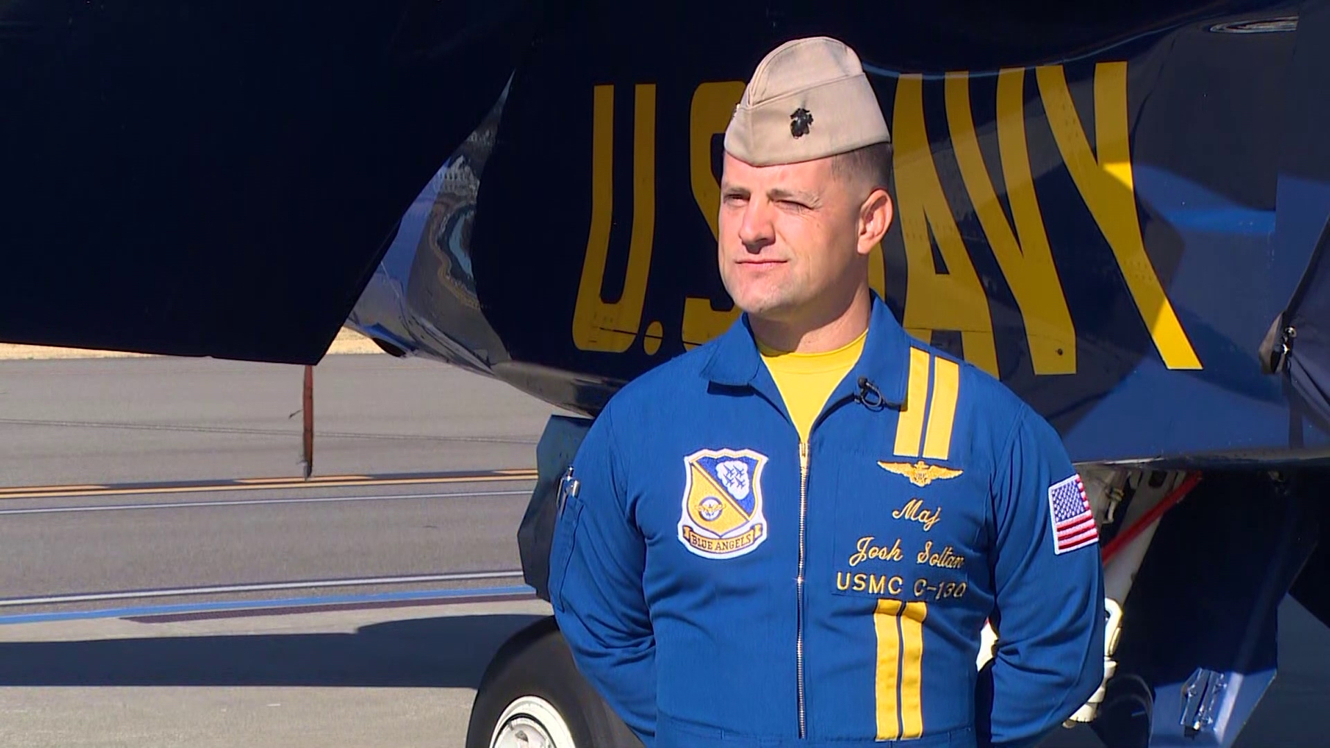 Pilot of Blue Angels' Fat Albert returns to home state Washington