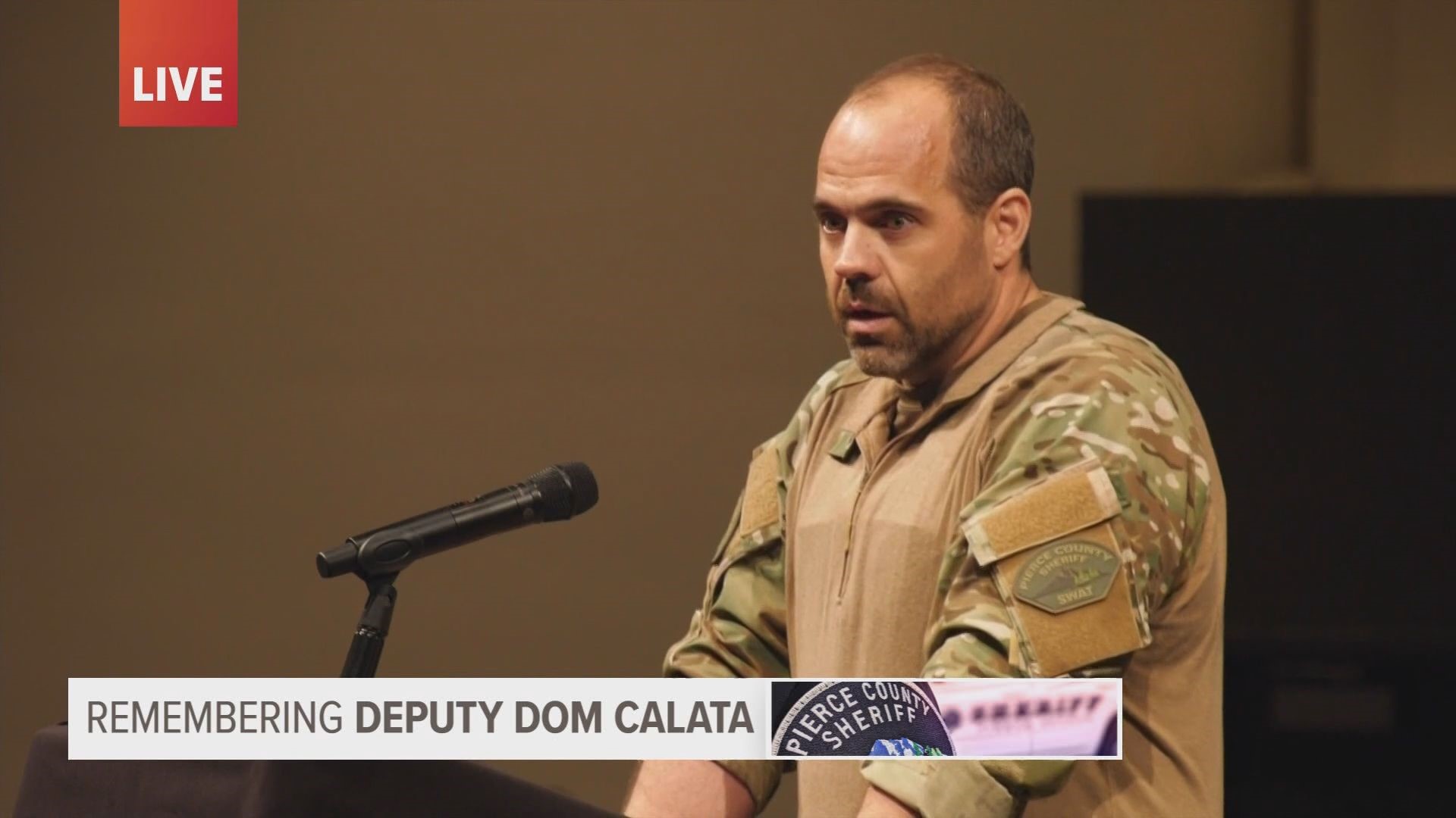Remembering fallen Pierce County Deputy Dominique Calata | krem.com