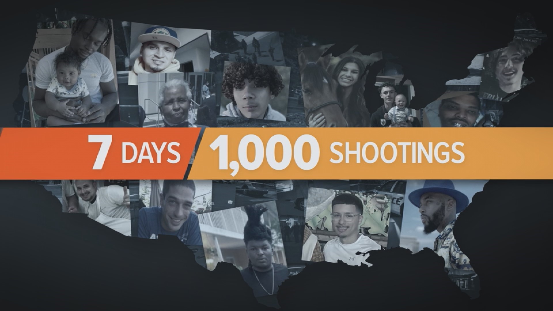 TEGNA stations looked at one week -- and it showed a nation gripped by gun violence.