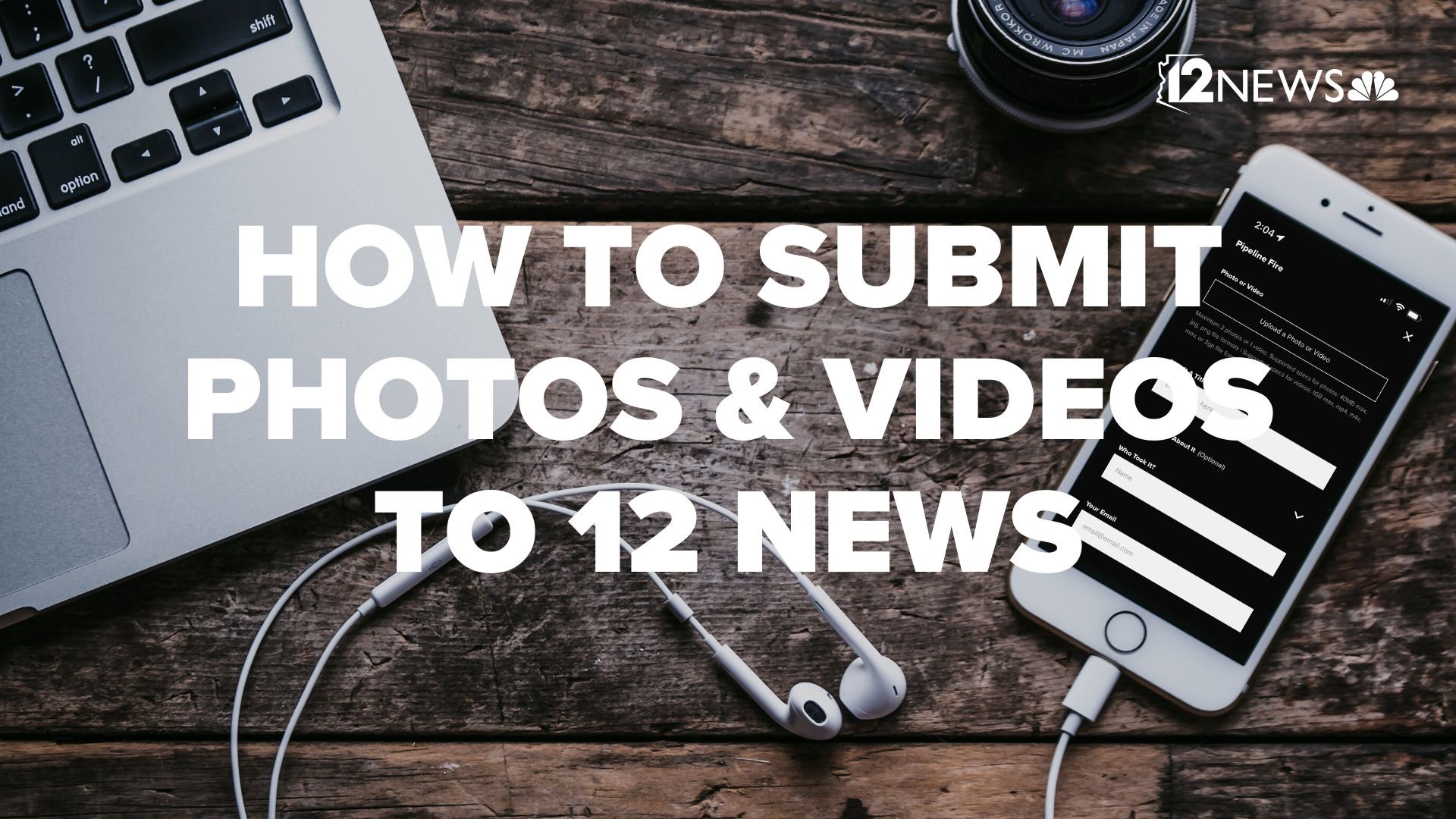 Here are some ways you can submit weather photos and videos to 12 News. They could be featured on a future broadcast!