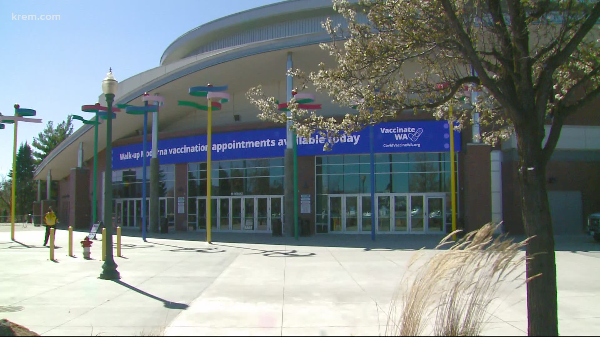 The vaccination site at the Spokane arena will close on Thursday, June 17.