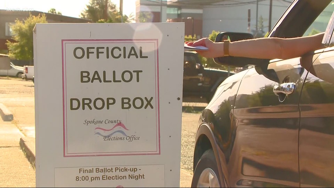 Here's where you can drop off your general election ballots in Spokane County - Vimarsana News