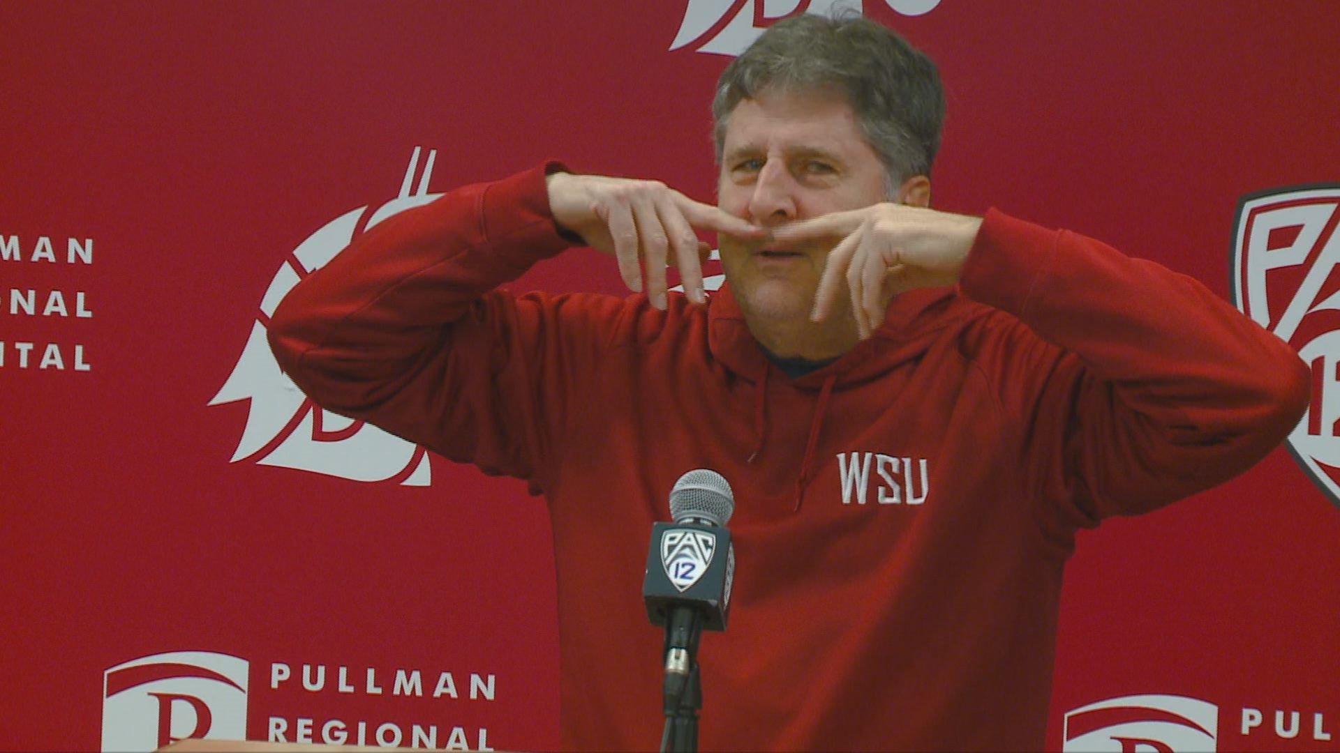 Leach's press conferences in 2019 have certainly not been boring.