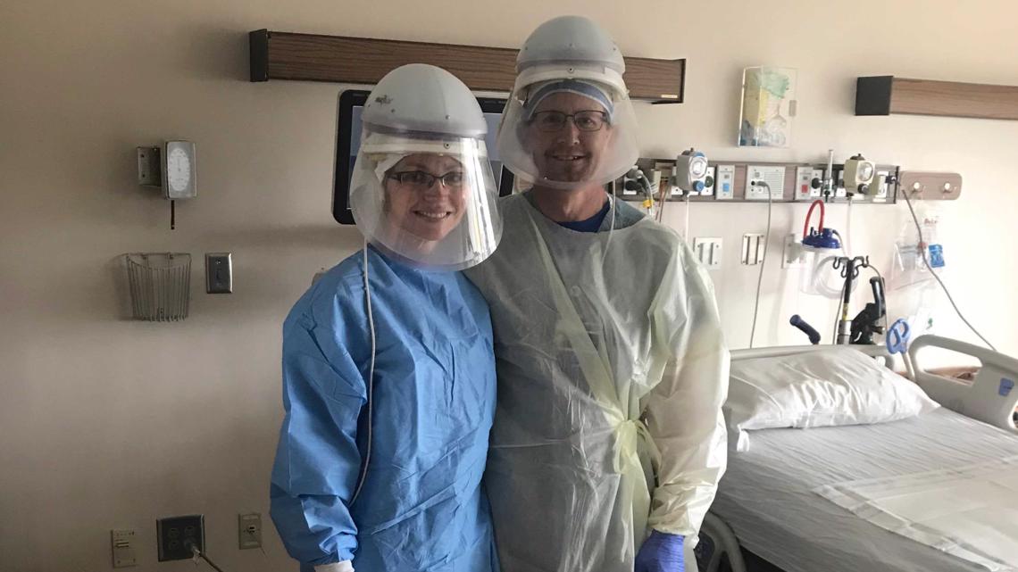 PHOTOS ICU nurses at Sacred Heart during COVID19