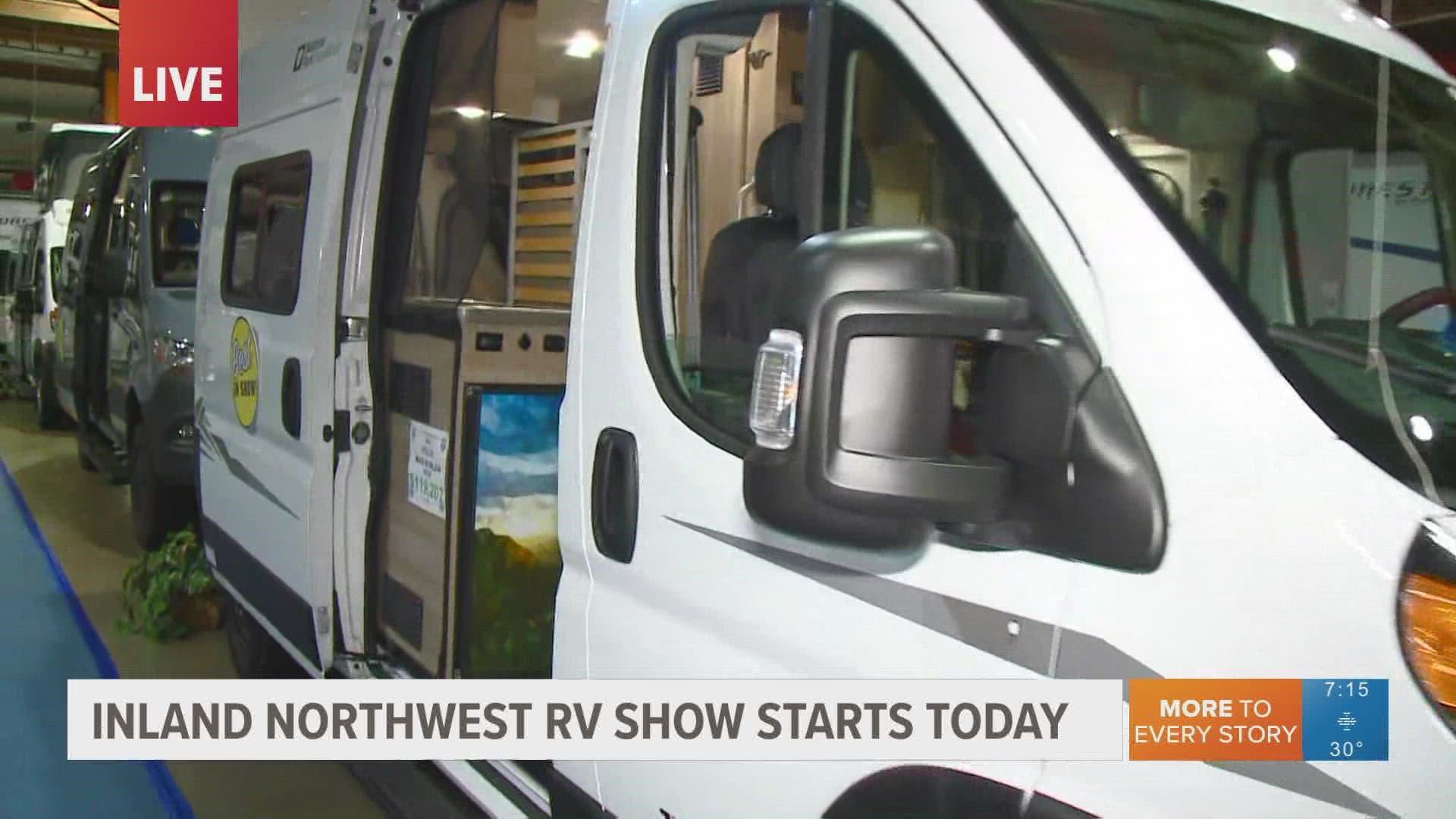 For 35 years the RV show has been making stops, showing off new RV models around the Inland Northwest.