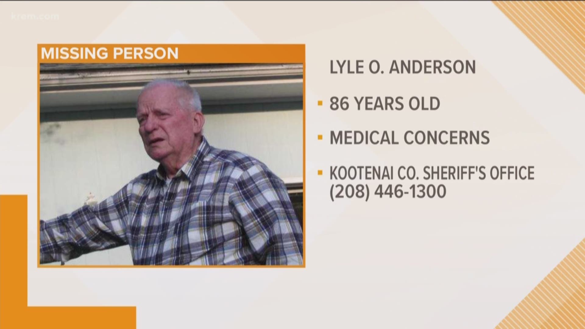 KCSO searching for missing Hayden man