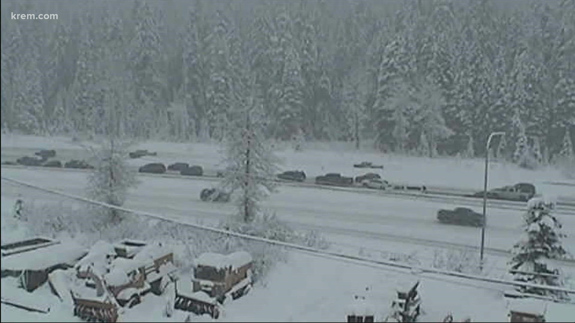 Travel over the pass is made possible by crews working around the clock to keep roadways clear and safe for drivers.
