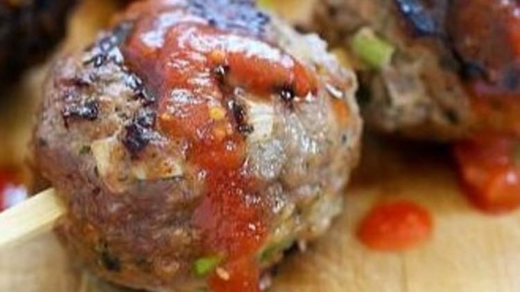 Tom's BBQ Forecast: Grilled Meatballs