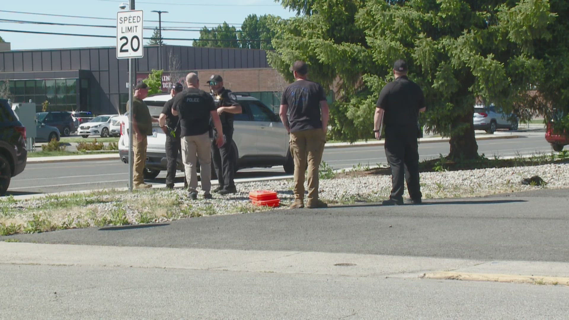 Cheney Public Schools says an anonymous bomb threat caused both high schools to evacuate and cancel after-school activities. 