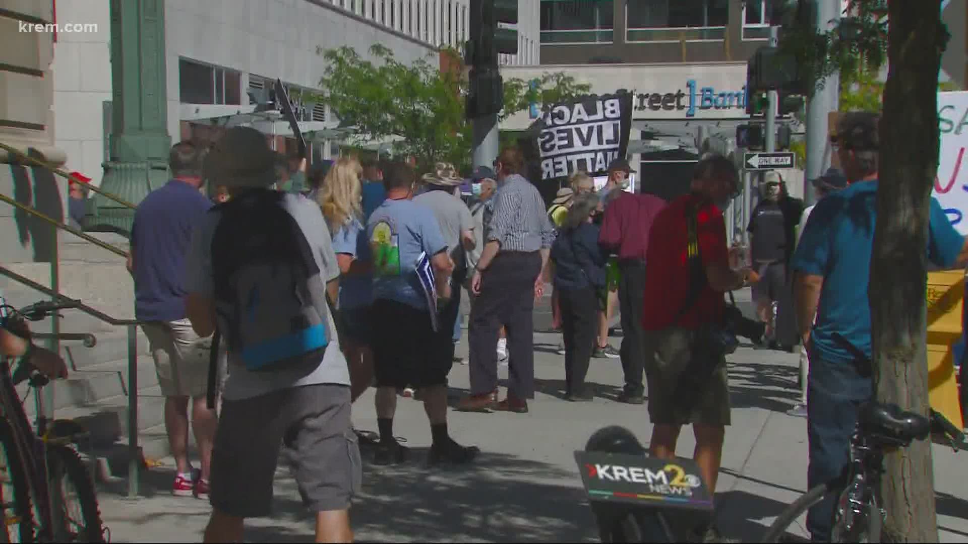 Postal workers are rallying outside of the Riverside Post Office to bring awareness to the recent changes.