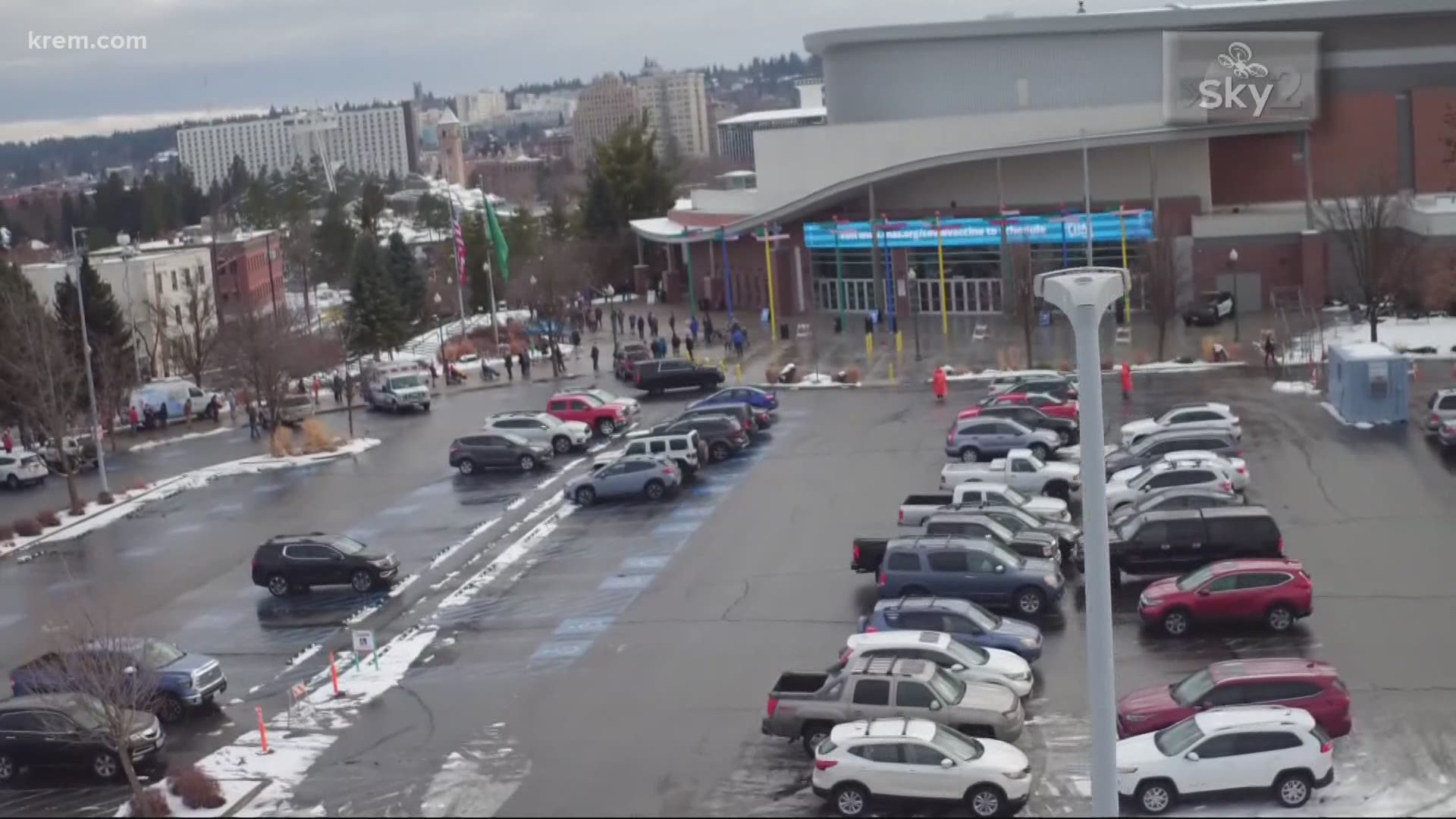The Washington State Department of Health will likely be leading operations at the Spokane Arena mass COVID-19 vaccination clinic by March 1.