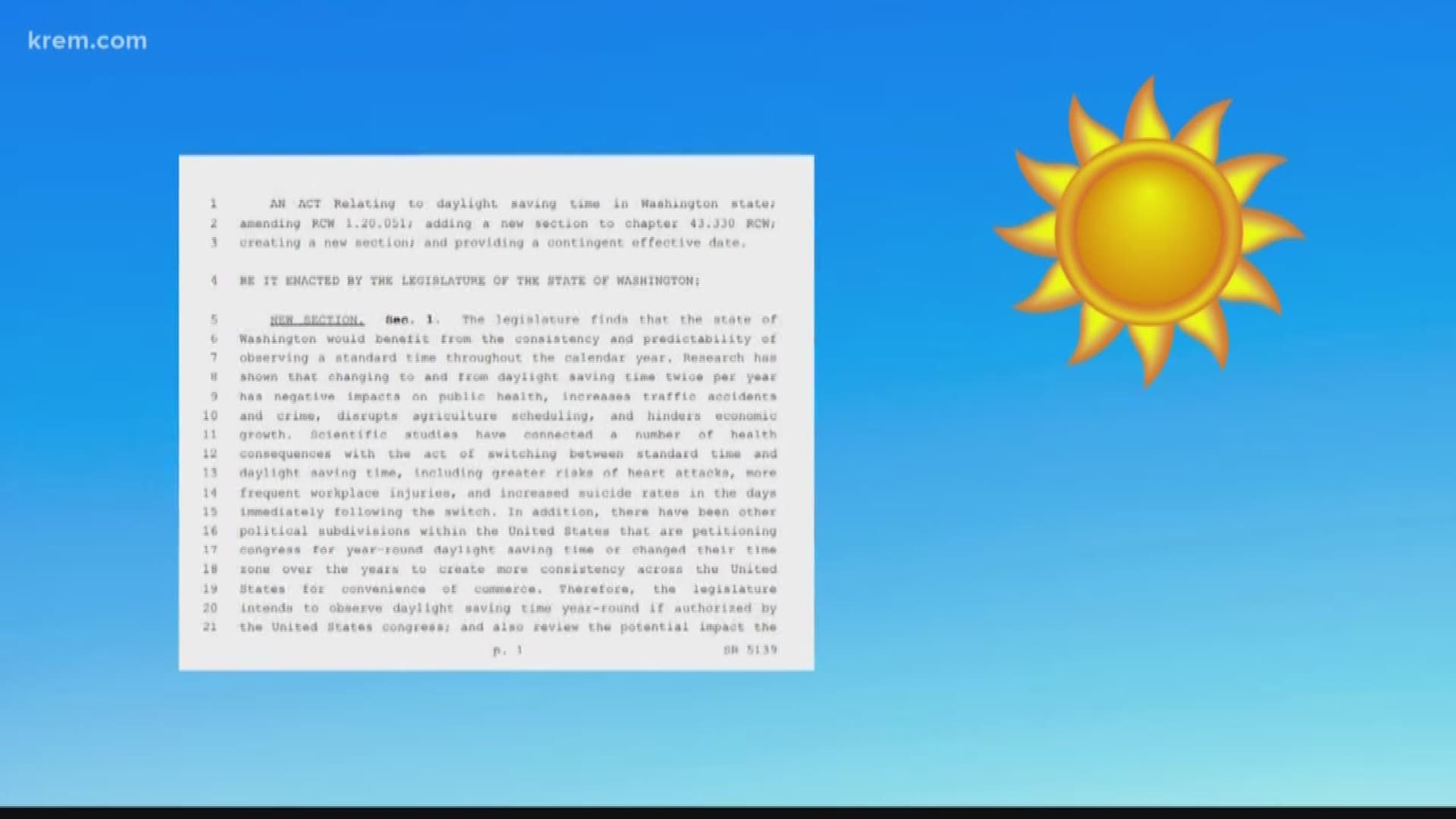 Next steps for yearround daylight saving time in Washington state