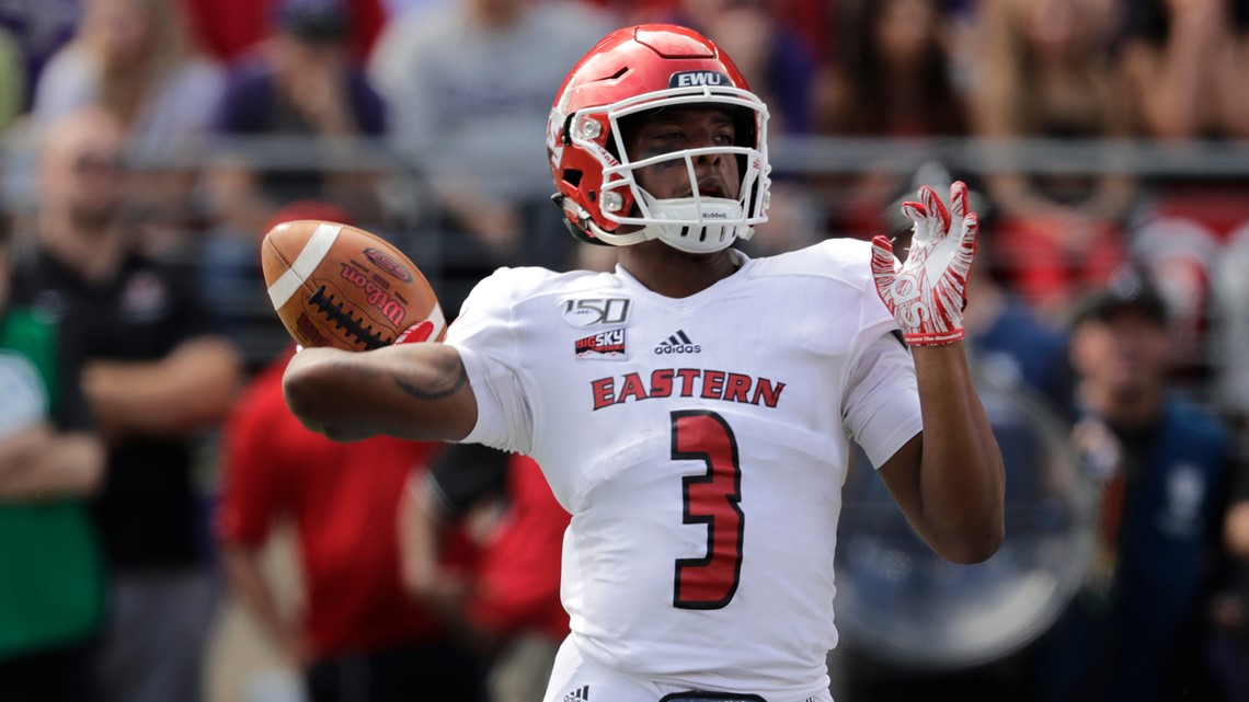 EWU quarterback Eric Barriere repeats as Big Sky Offensive Player of the  Year, College