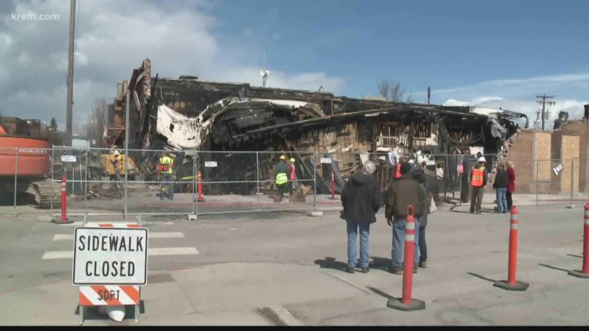 As KREM 2's Taylor Viydo explains, there's some uncertainty of how cleanup could affect neighboring businesses and traffic as Sandpoint heads into summer.