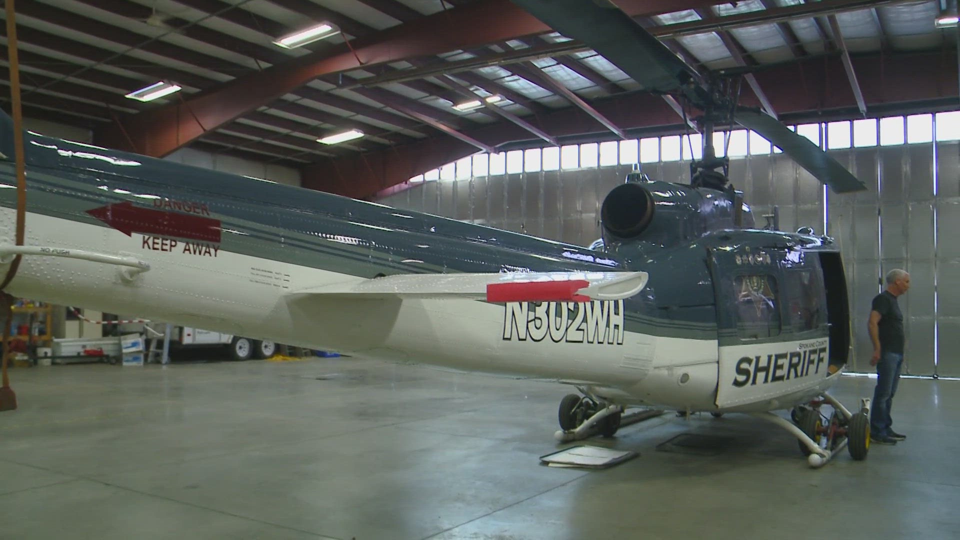 The Spokane County Sheriff's Office is hoping to make approximately $1 million by auctioning off one of its search and rescue helicopters.