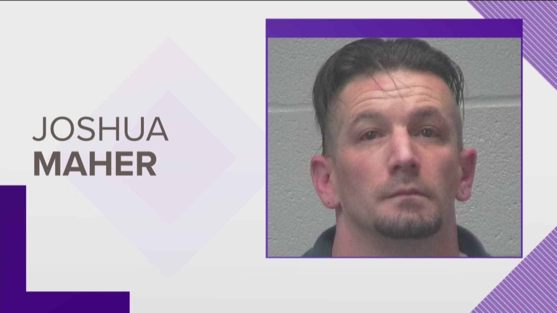 Deputies with the Grant County Sheriff's office are looking for 34-year-old Joshua Maher. They say he assaulted a courthouse security officer in Ephrata this morning - then ran away.