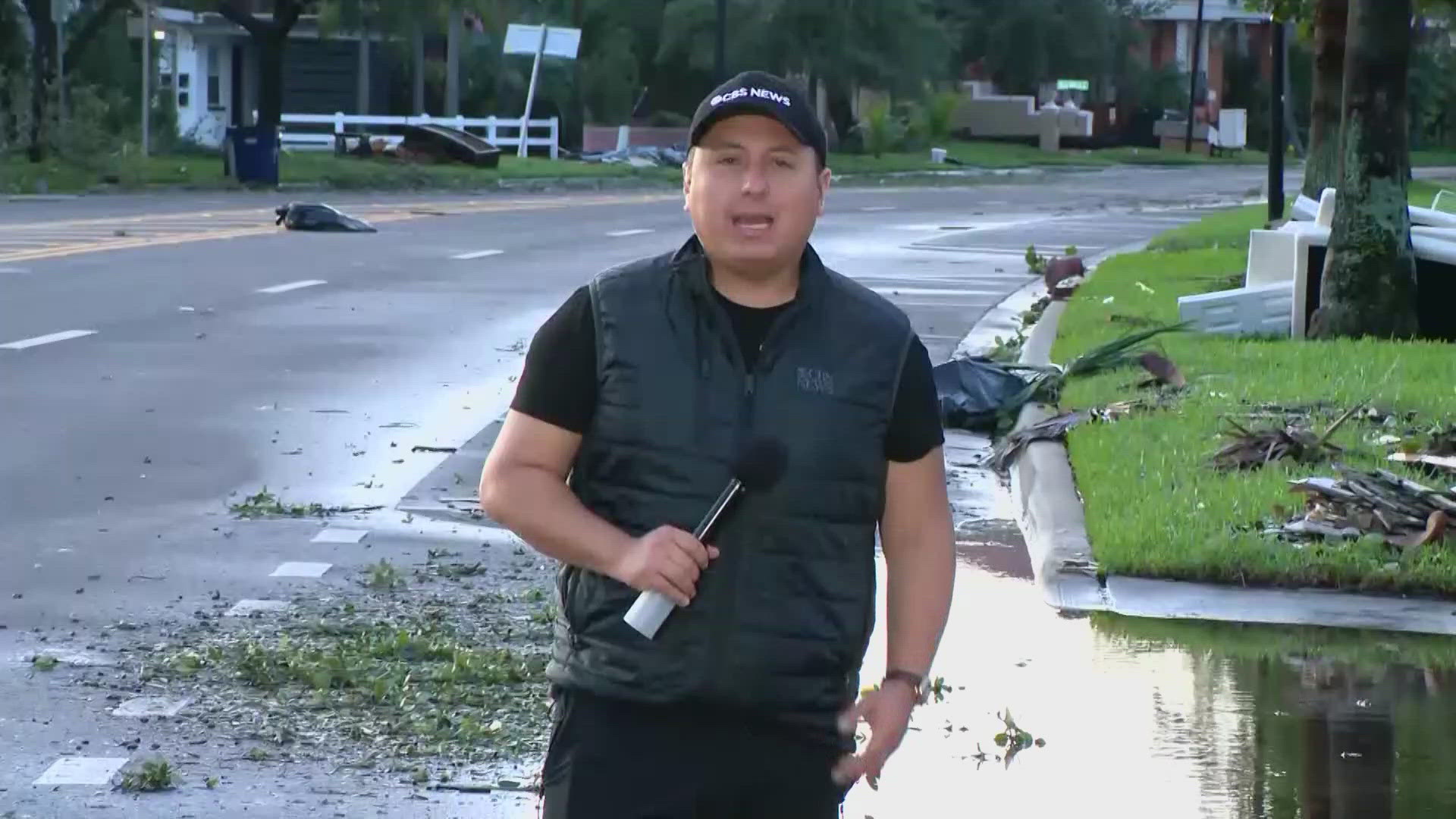 New video out of Fort Pierce, Florida shows one of the many tornadoes that caused damage in the area as Hurricane Milton swirls throughout the state. Via CBS News.