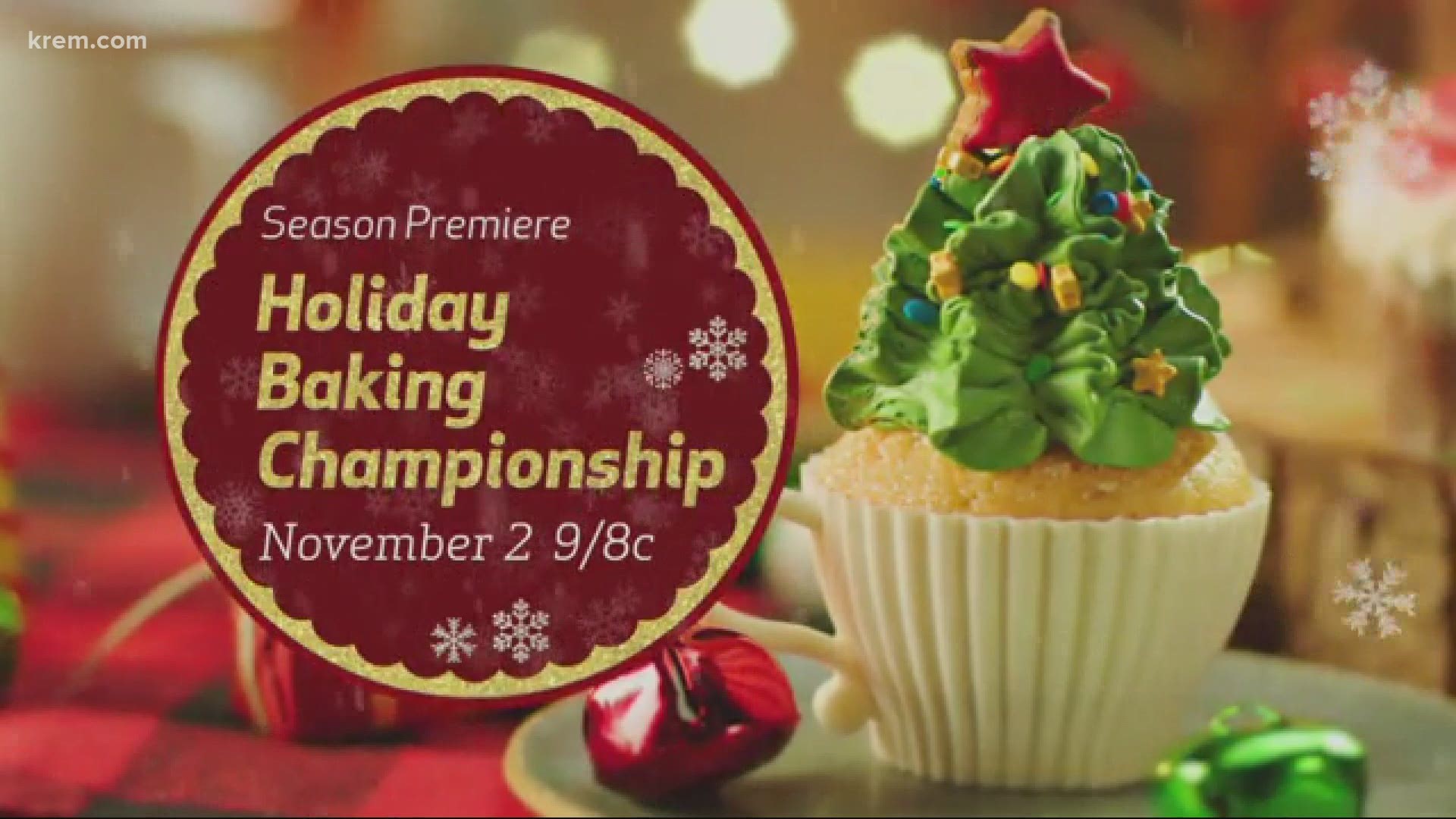 The owner of Just American Desserts in Spokane Valley and a pastry chef from Northern Quest are competing on the latest season of "Holiday Baking Championship."