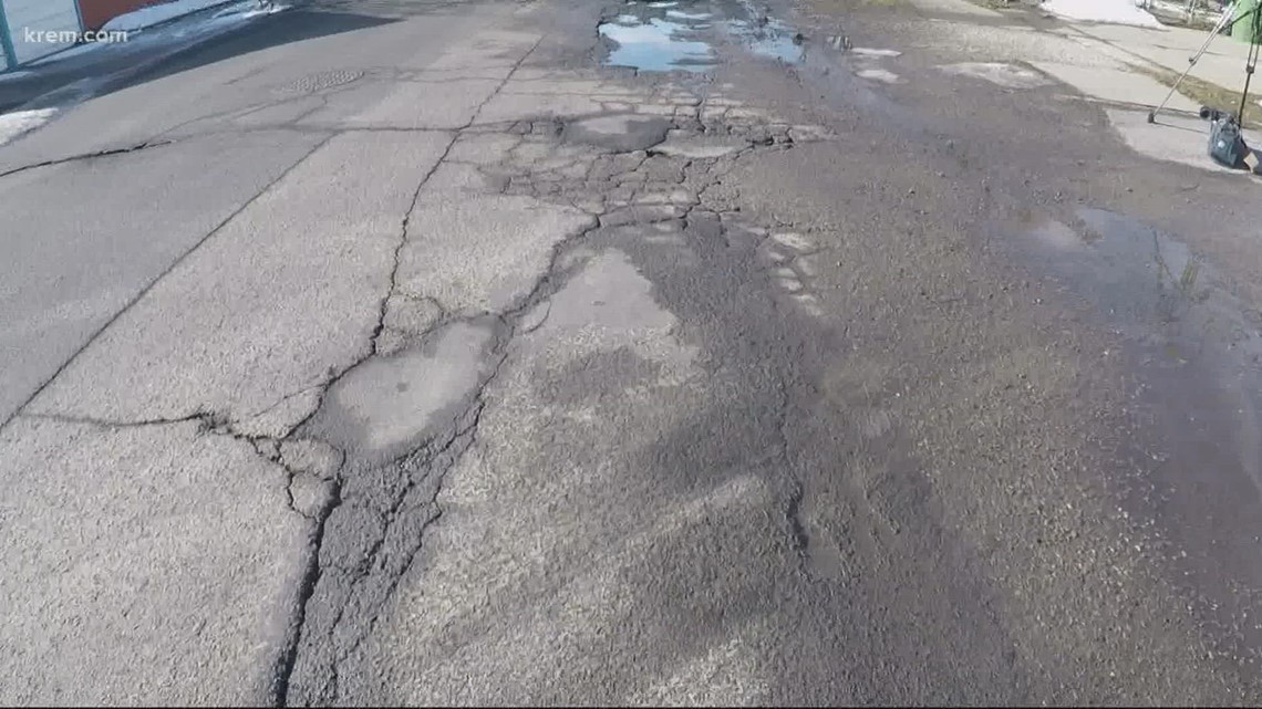 Spokane ranked one of worst cities in nation for potholes - Vimarsana News
