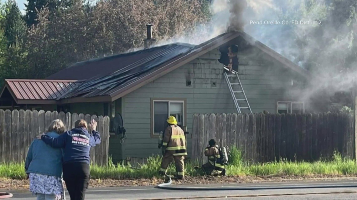 Pend Oreille County house fire caused by lightning strike | krem.com