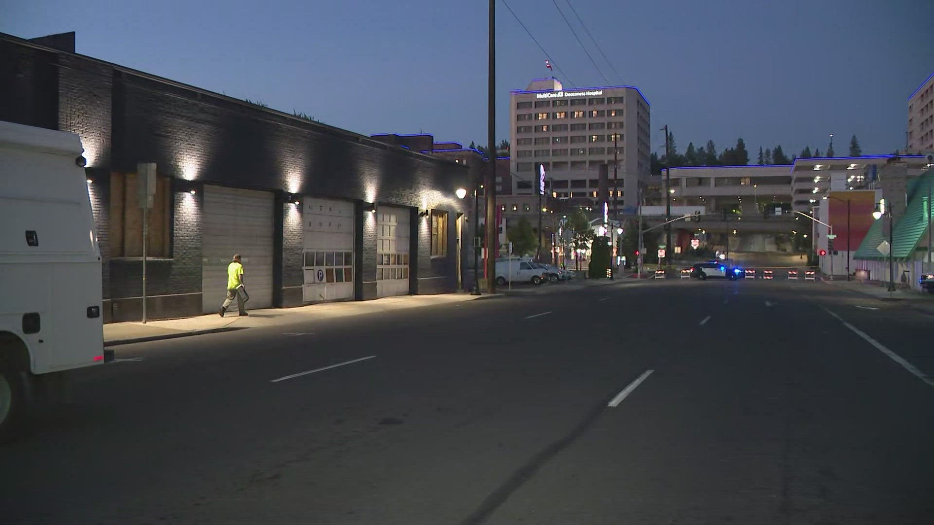 Spokane police, SWAT and major crimes investigators are all on scene investigating what happened overnight.