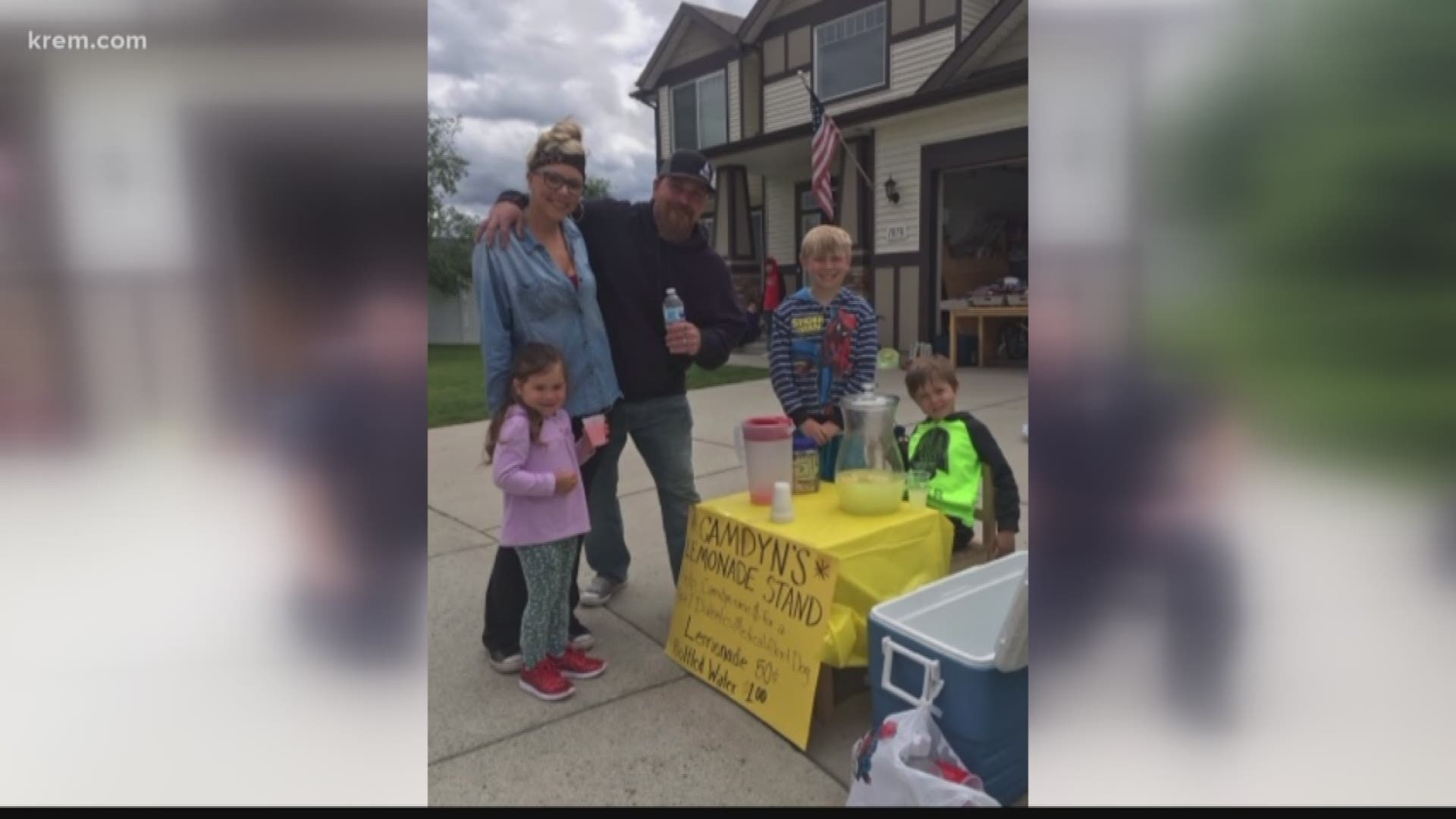 KREM Reporter Taylor Viydo spoke with a Post Falls family whose son sold over $3,000 in lemonade to pay for a diabetic alert dog.