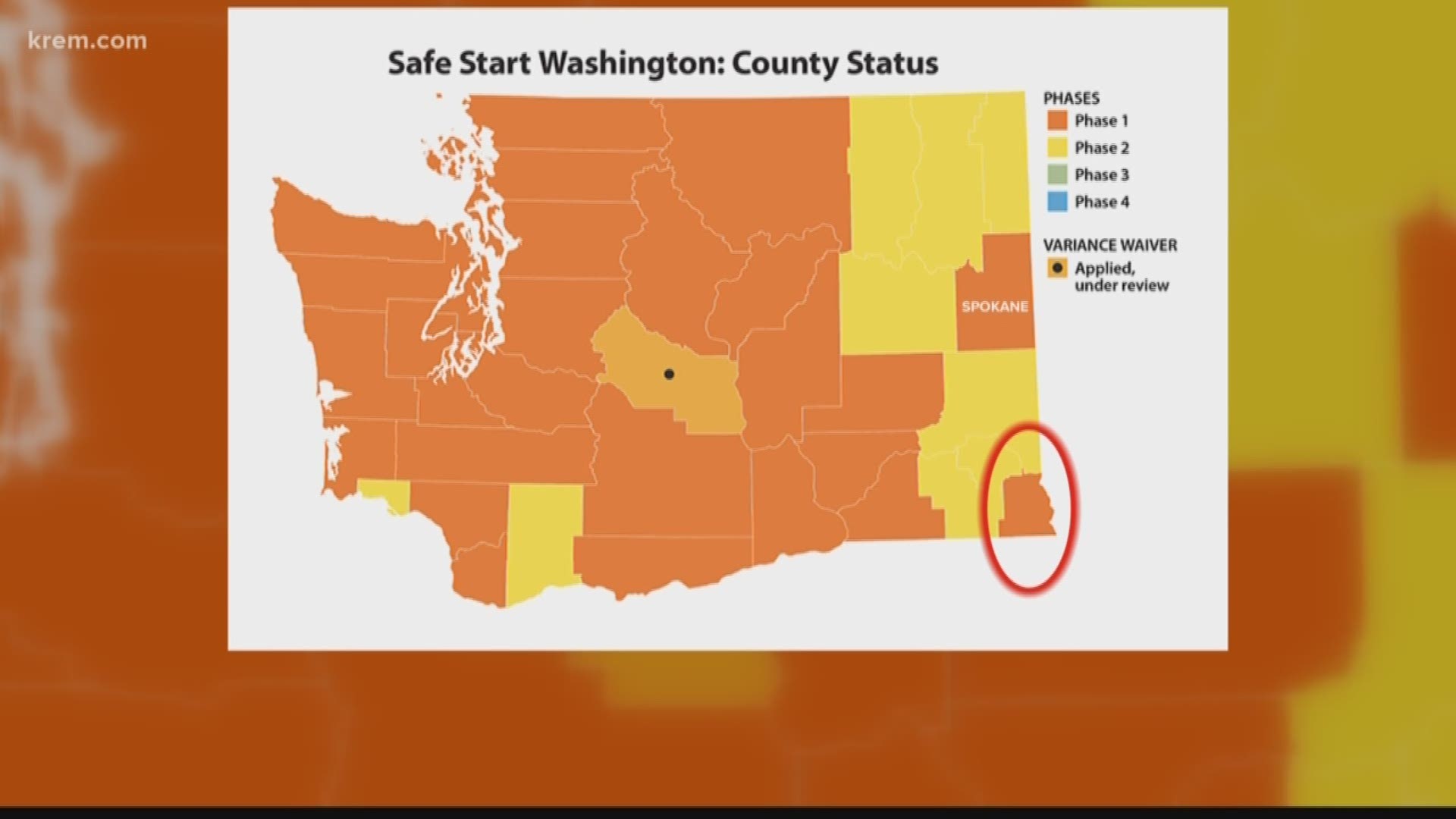 Asotin County joined a list of nine Washington counties that have been approved to move to Phase 2 of Gov. Inslee's reopening plan.