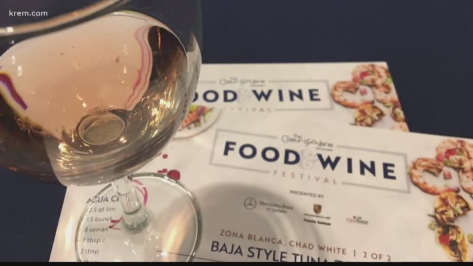 Coeur d'Alene Resort hosts first Food and Wine Festival (4-7-18)