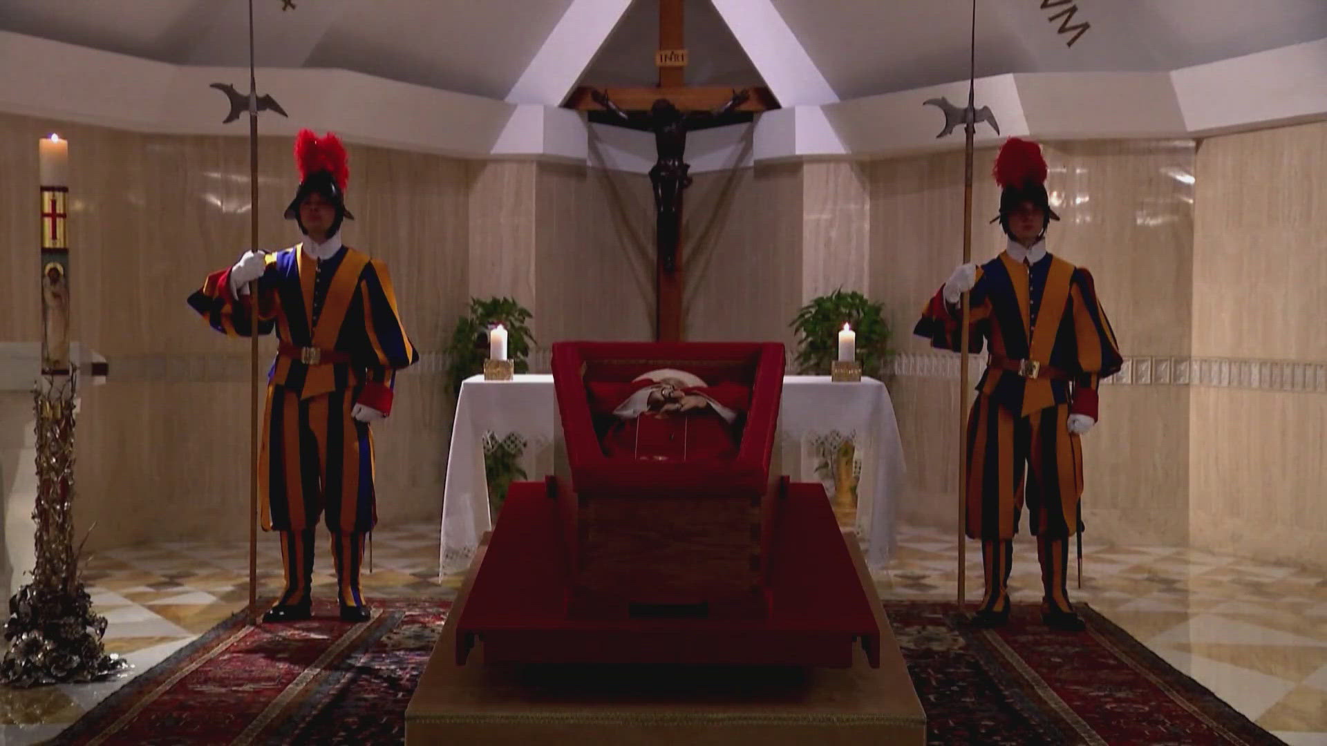 In his final will, Francis said he wanted to be buried at St. Mary Major Basilica, which is home to the Salus Populi Romani icon of Mary. 