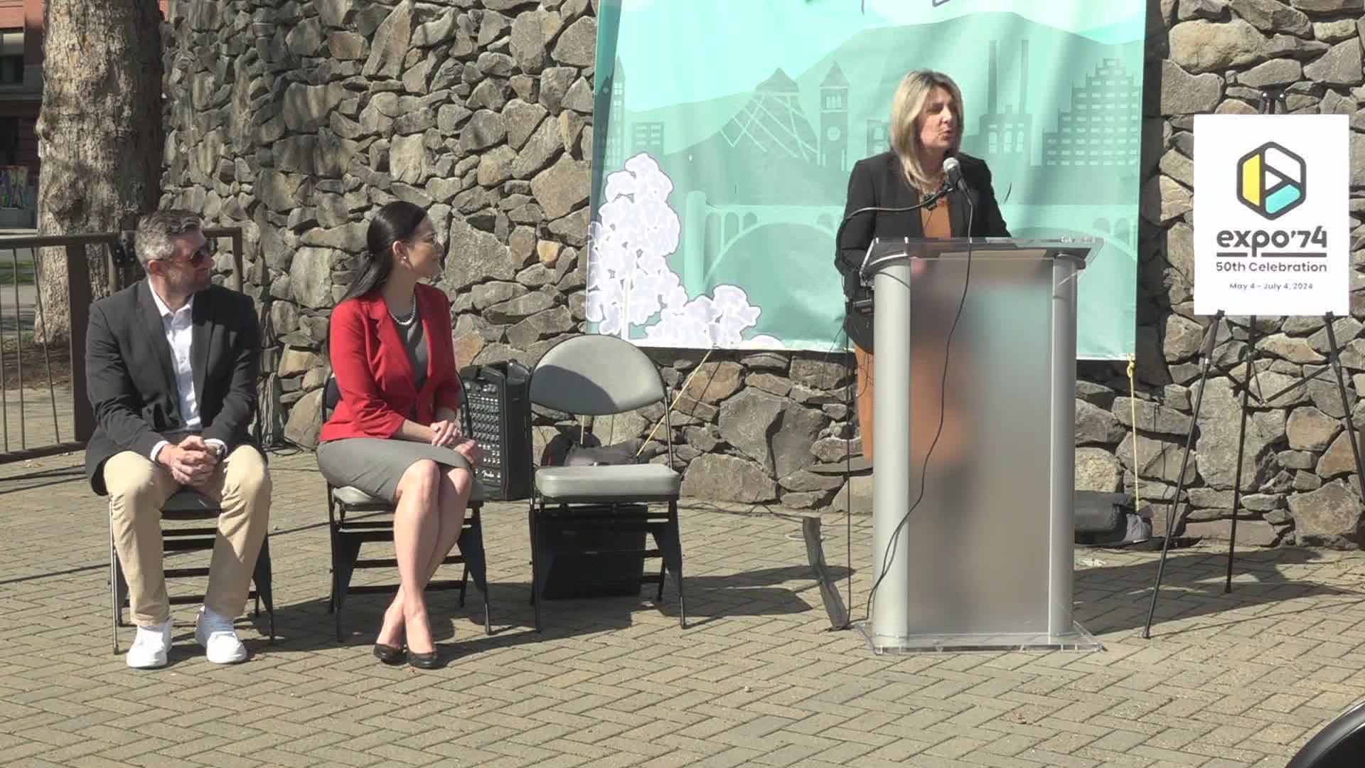 Mayor Nadine Woodward proclaimed May 7-13, 2023, as National Travel and Tourism Week in Spokane.