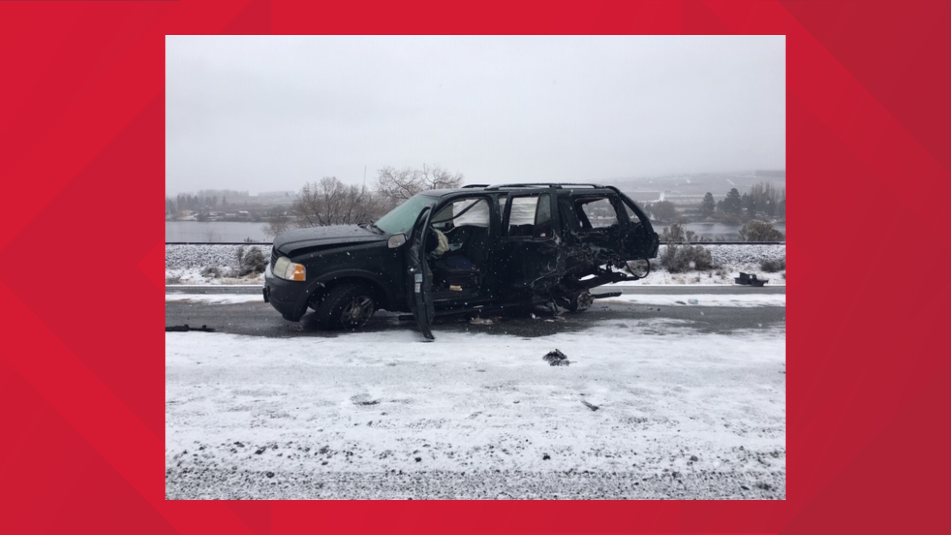 Photos Crash involving Chelan Co. Sheriff's vehicle