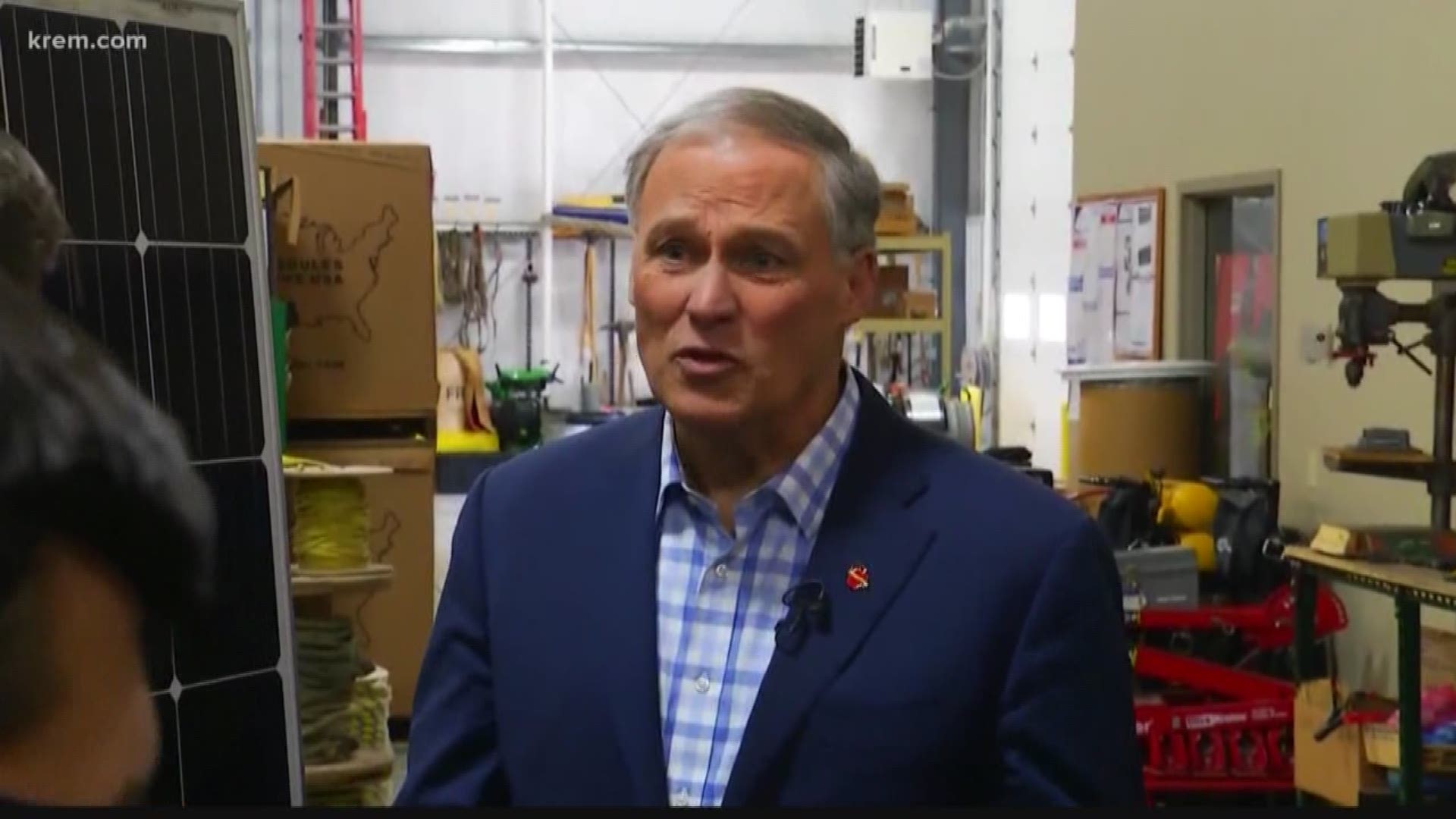 Washington State Patrol is requesting funds to add more members to Gov. Inslee's protection detail after he announced his run for president. If Inslee stays in the race for long run, the overall budget for his protection could jump from $2.6 million to $5.3 million in 2020, more than double the current cost to taxpayers.